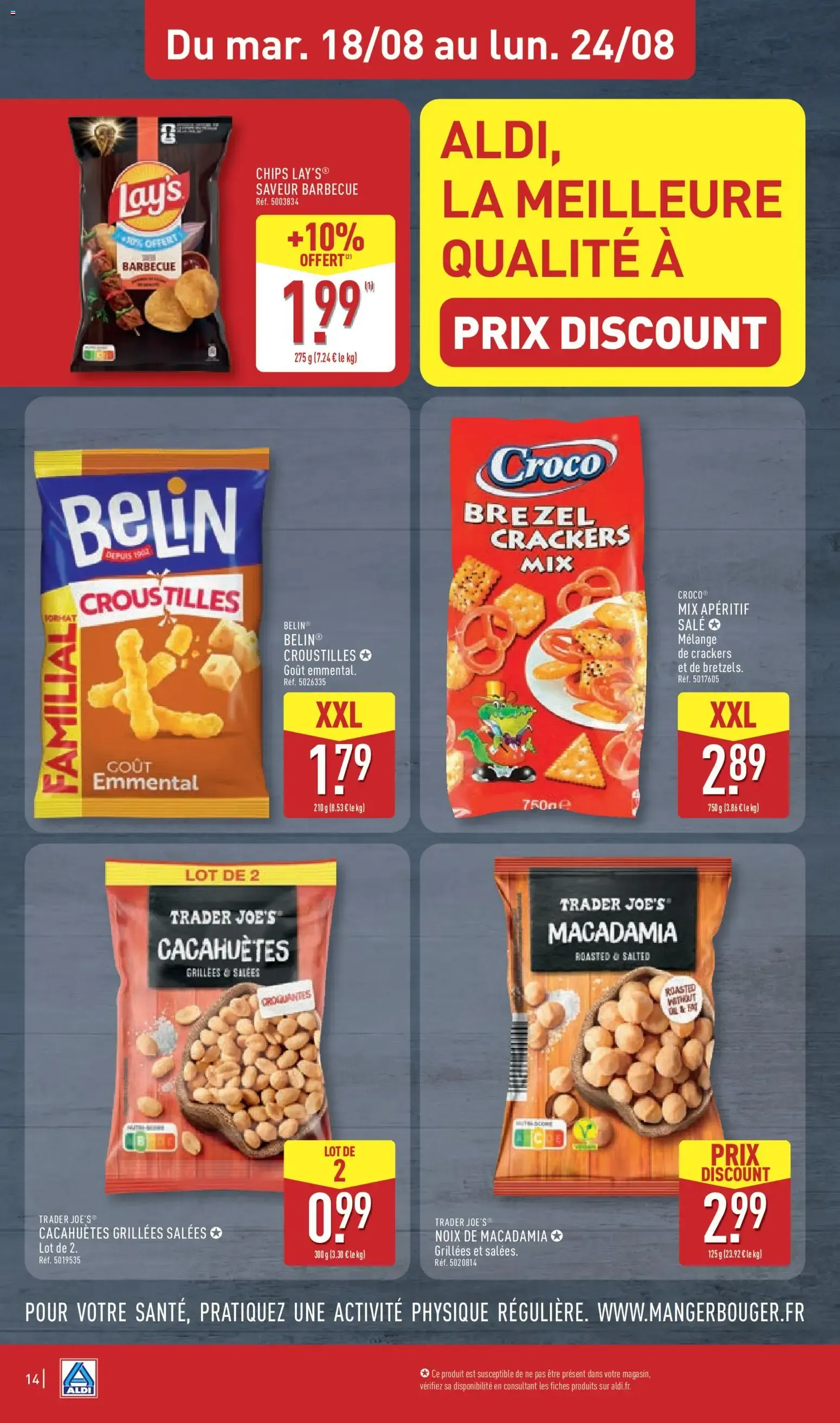 Aldi - Nos Bons Plans de la Semaine du 18 août au 24 août 2026 - Catalogue page 16