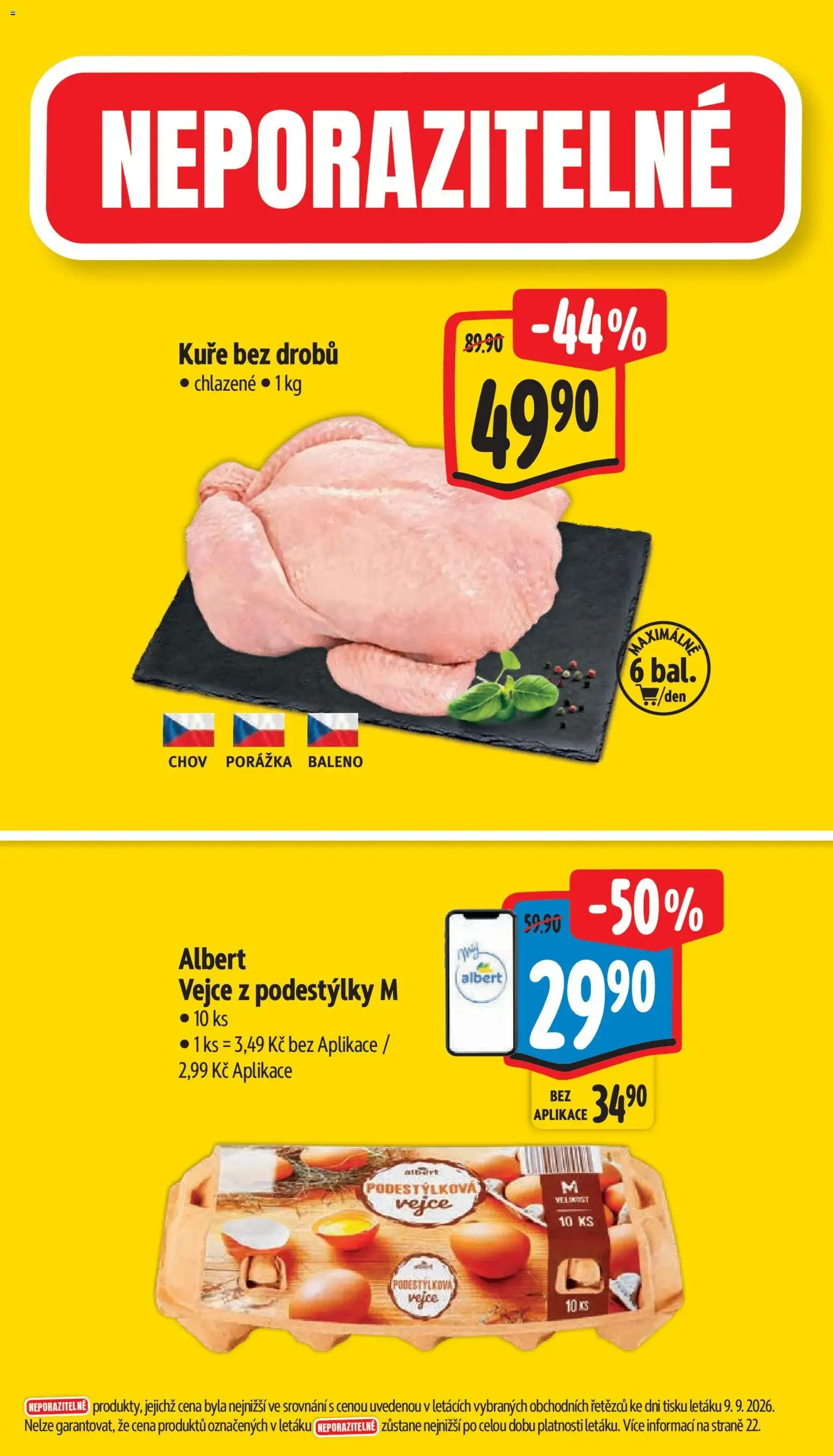 Albert leták - Hypermarket - Jablonec nad Nisou od 16.09.2026 - Akční leták - 16. září 22. září 2026 - Page 2