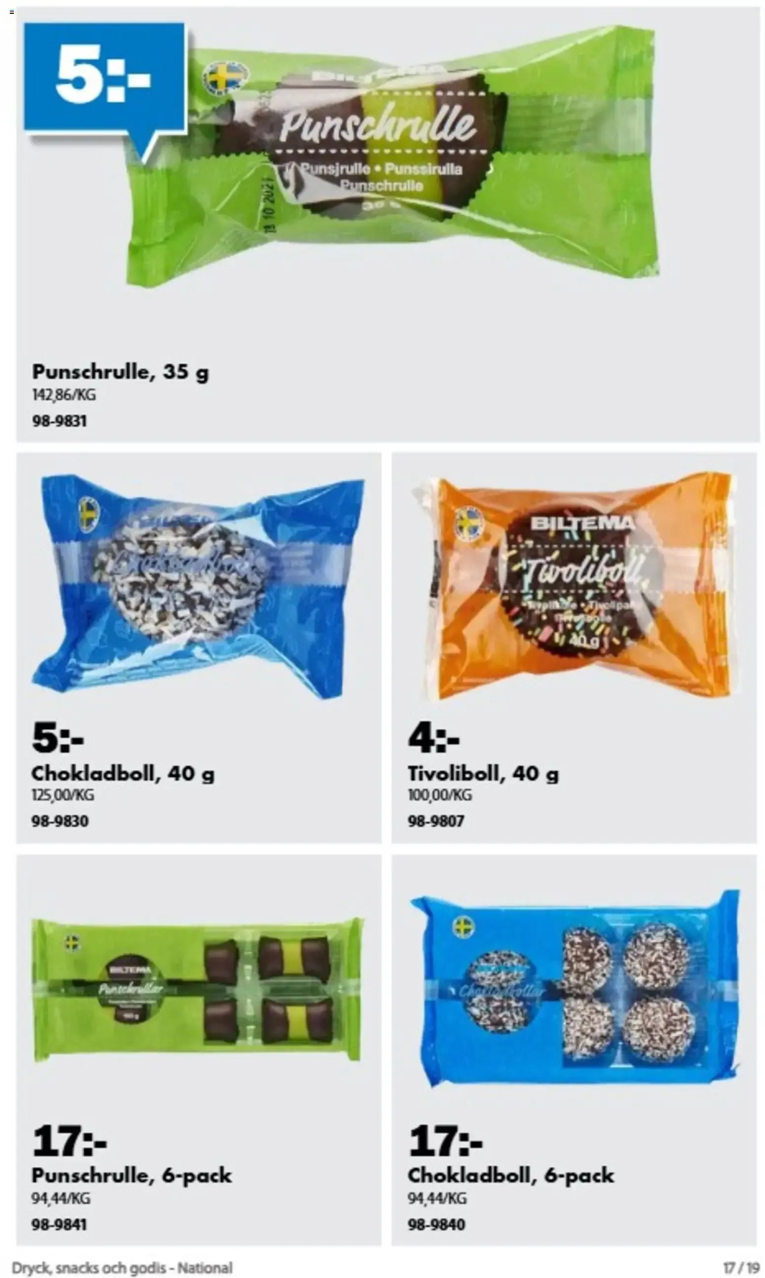 Biltema: Allt för helgmyset! från 21 augusti till 31 december 2026 - Reklamblad sidor 16