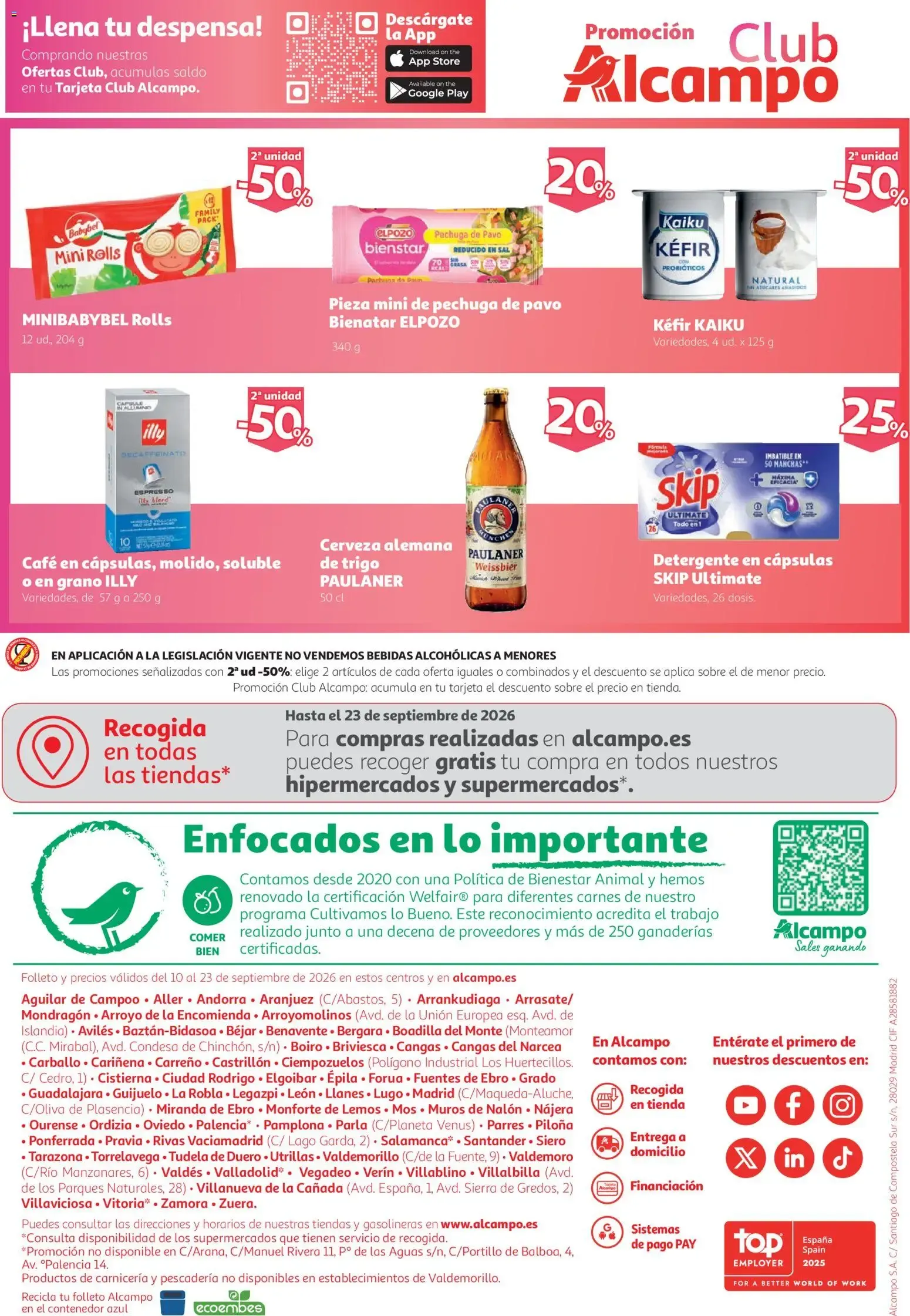 Catálogo de Alcampo Supermercado 10/09/2026 - 23/09/2026 10 de septiembre al 23 de septiembre 2026 - Página 8