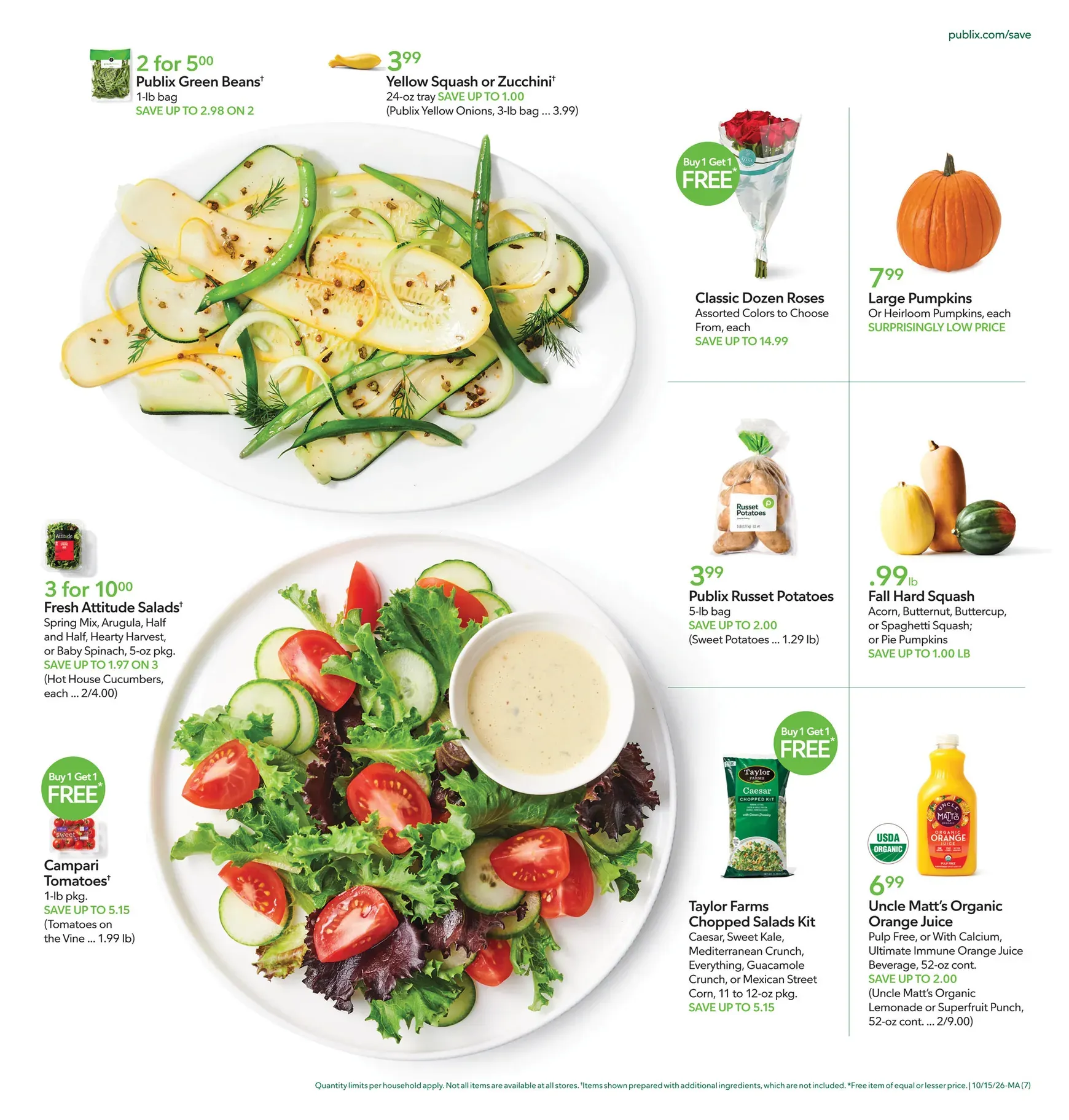 Weekly ad Current Publix leaflet valid from Thursday 10/15/2026 to Wednesday 10/21/2026 from October 15 to October 21 2026 - Page 7