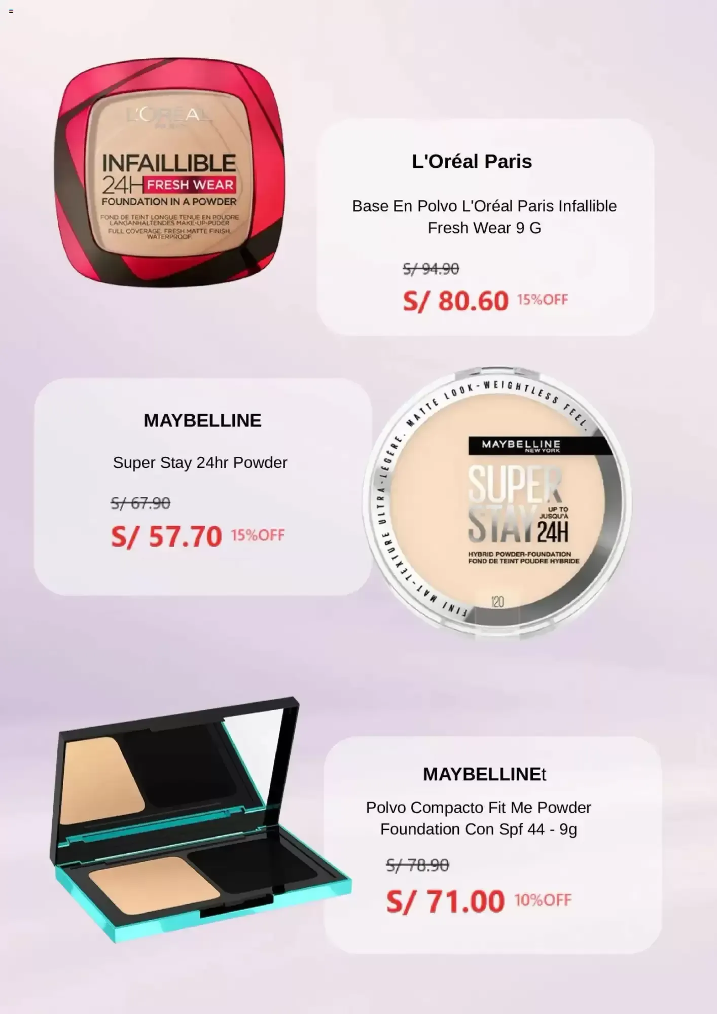 Catalogo de Platanitos: Make Up Skincare 12 de octubre al 18 de octubre 2026 - Pag 3