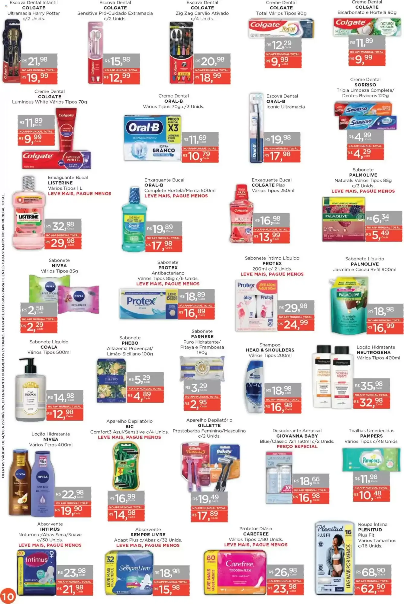 Encarte de Encarte Supermercados Mundial 14 de agosto até 27 de agosto 2026 - Pagina 10