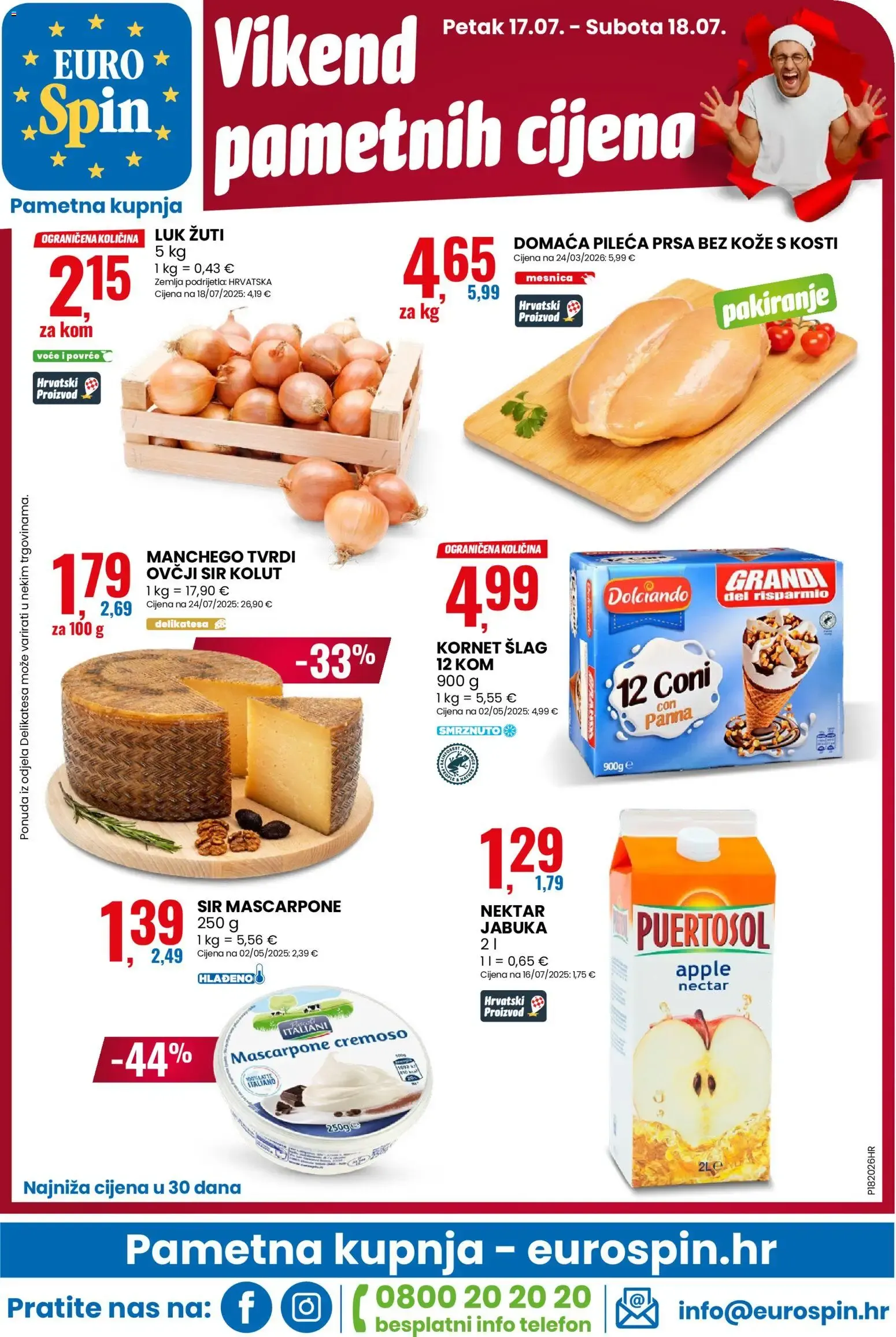 Katalog Eurospin - Pametna kupnja od 15. srpnja do 21. srpnja 2026. - Pregled Stranica 16