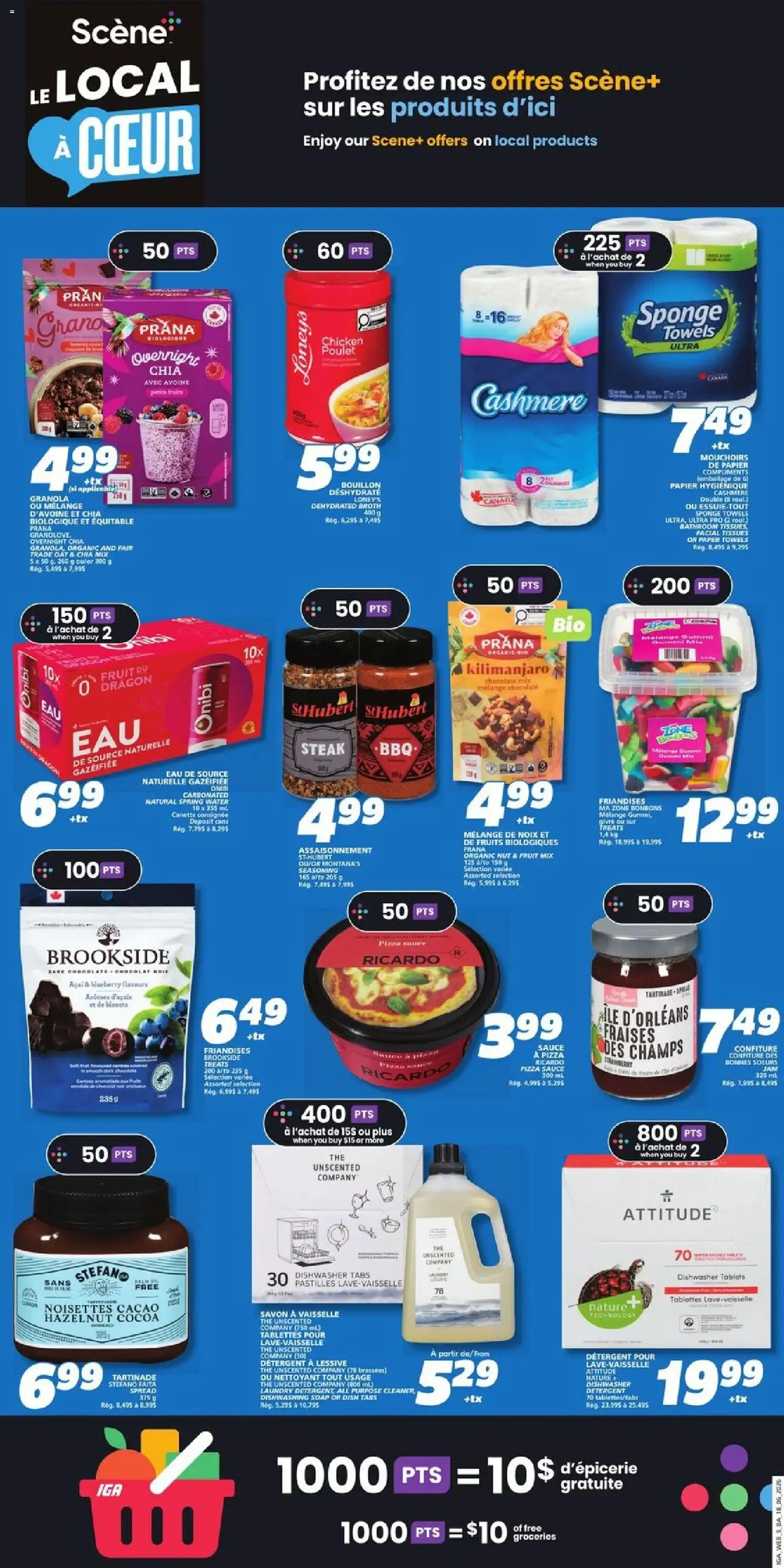 IGA Coop - Festival des prix bouffés from June 18 to June 24 2026 - flyer page 17