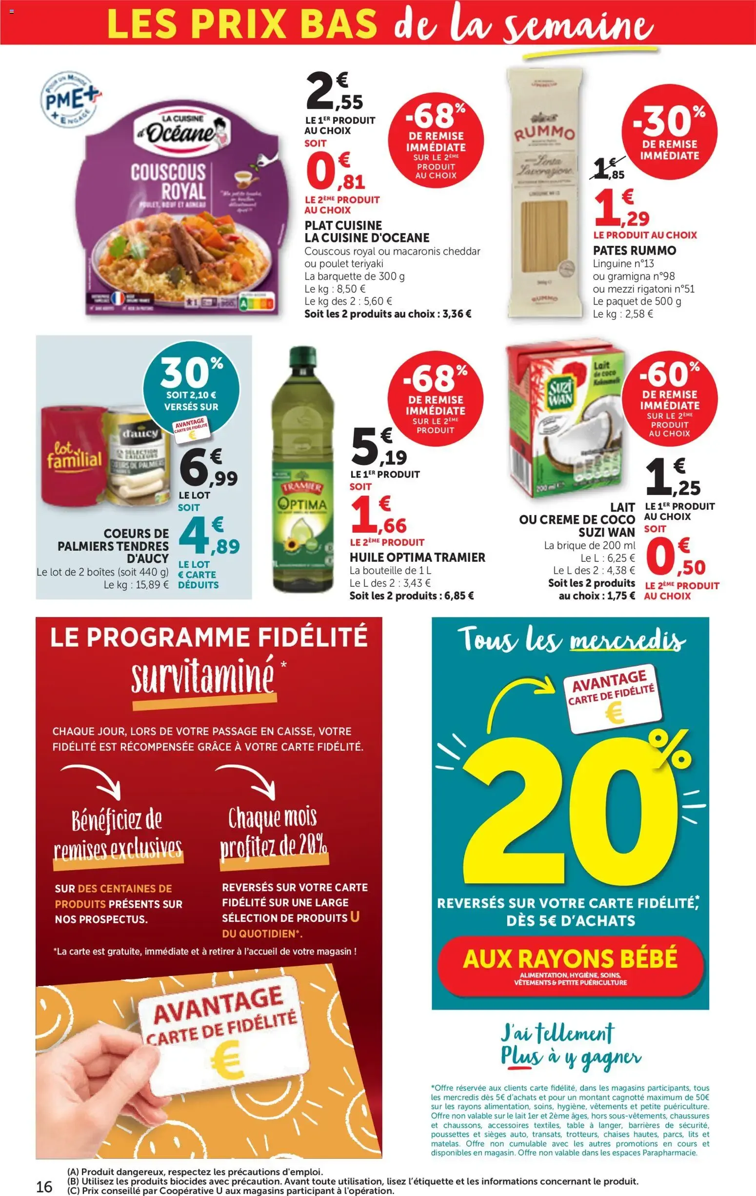 bi1 Supermarché - Coup d'envoi DES PRIX BAS du 9 juin au 21 juin 2026 - Catalogue page 16