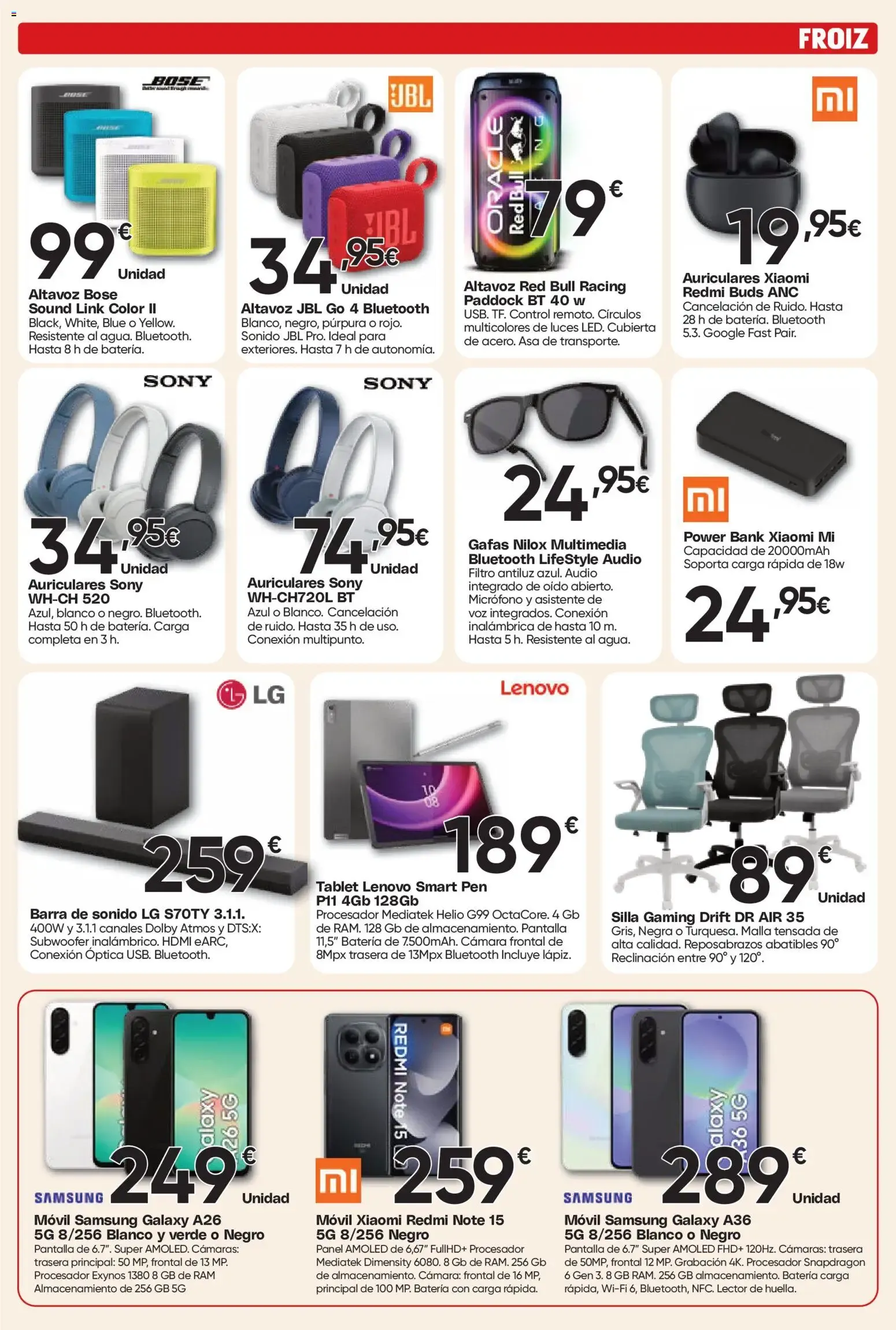 Catálogo de Froiz - Folleto Hiper del 25/06/2026 | Ofertas 25 de junio al 27 de julio 2026 - Página 3