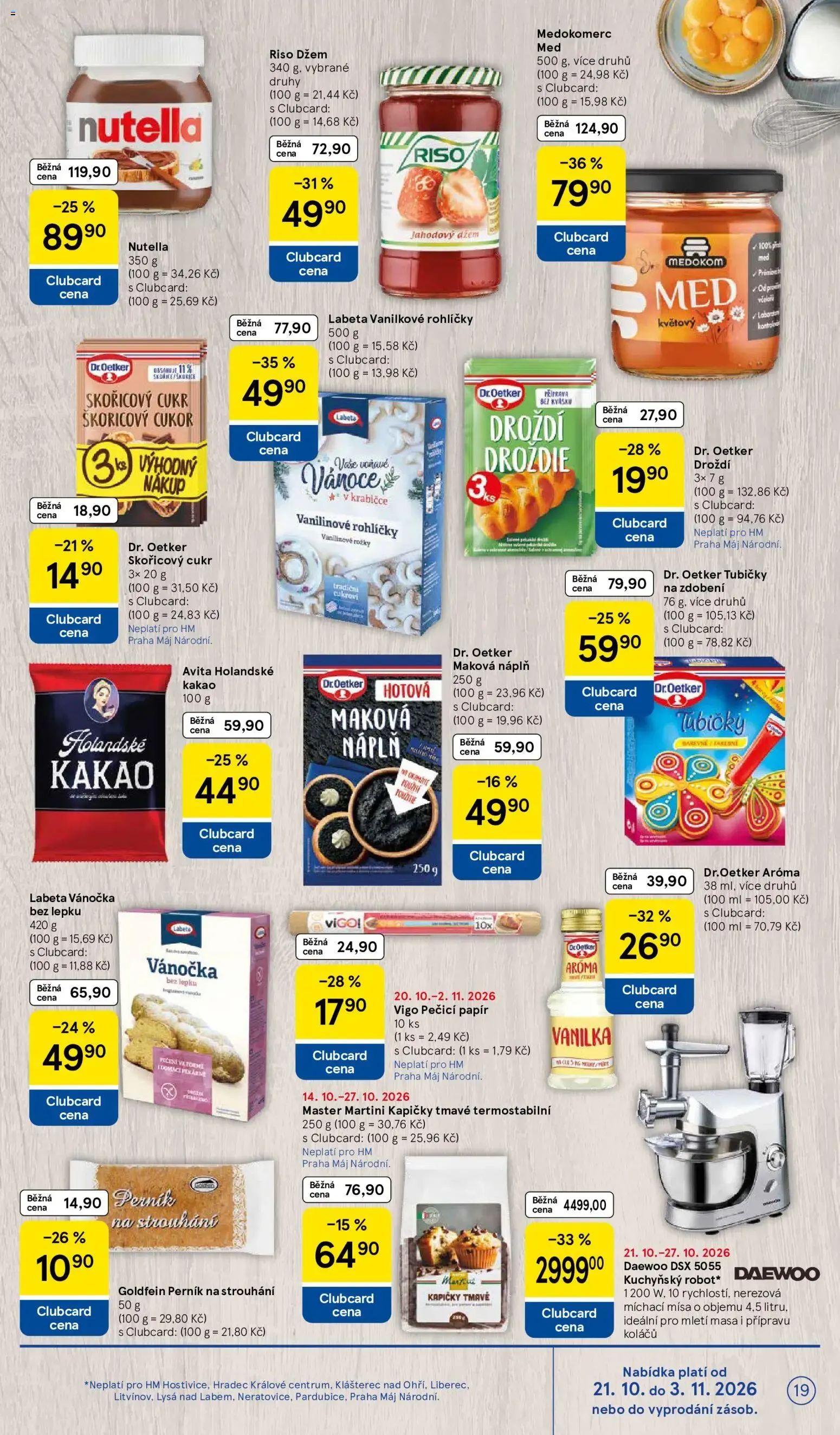 Tesco leták na tento + příští týden 21.10.2026 - 21. října 27. října 2026 - Page 19