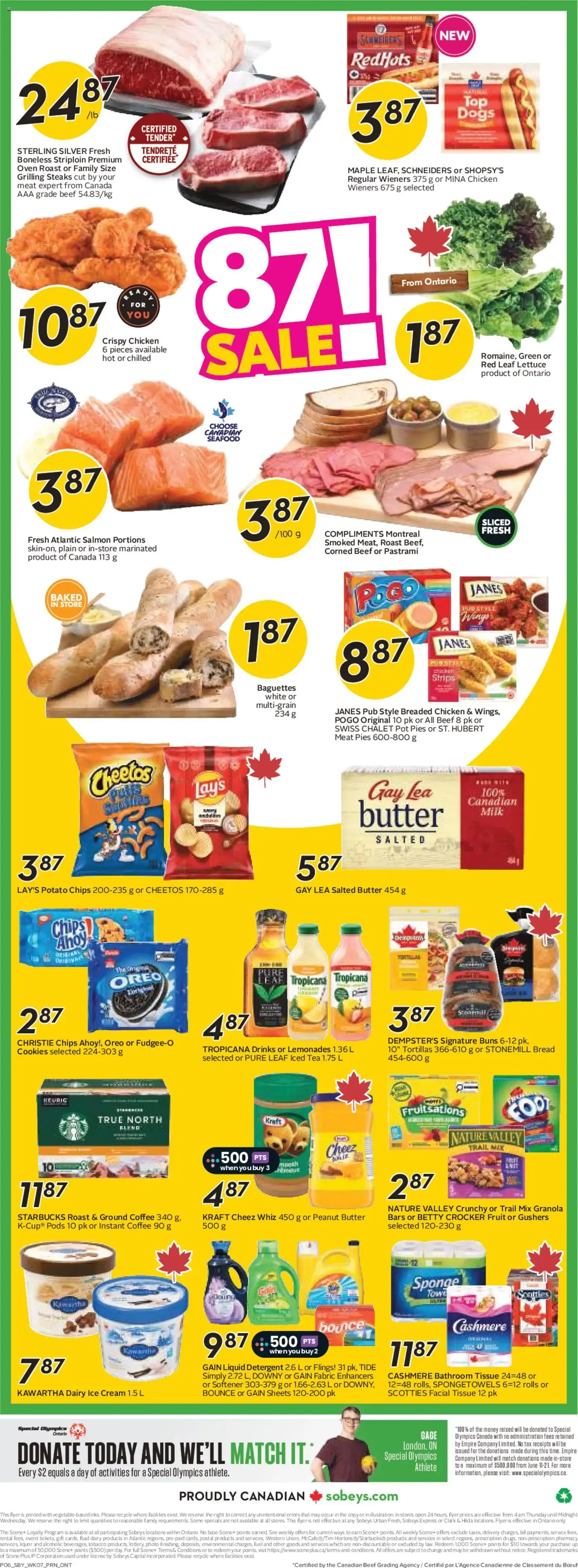 Sobeys weekly flyer / circulaire from Jun 11, 2026 > weekly specials & deals from June 11 to June 17 2026 - flyer page 4