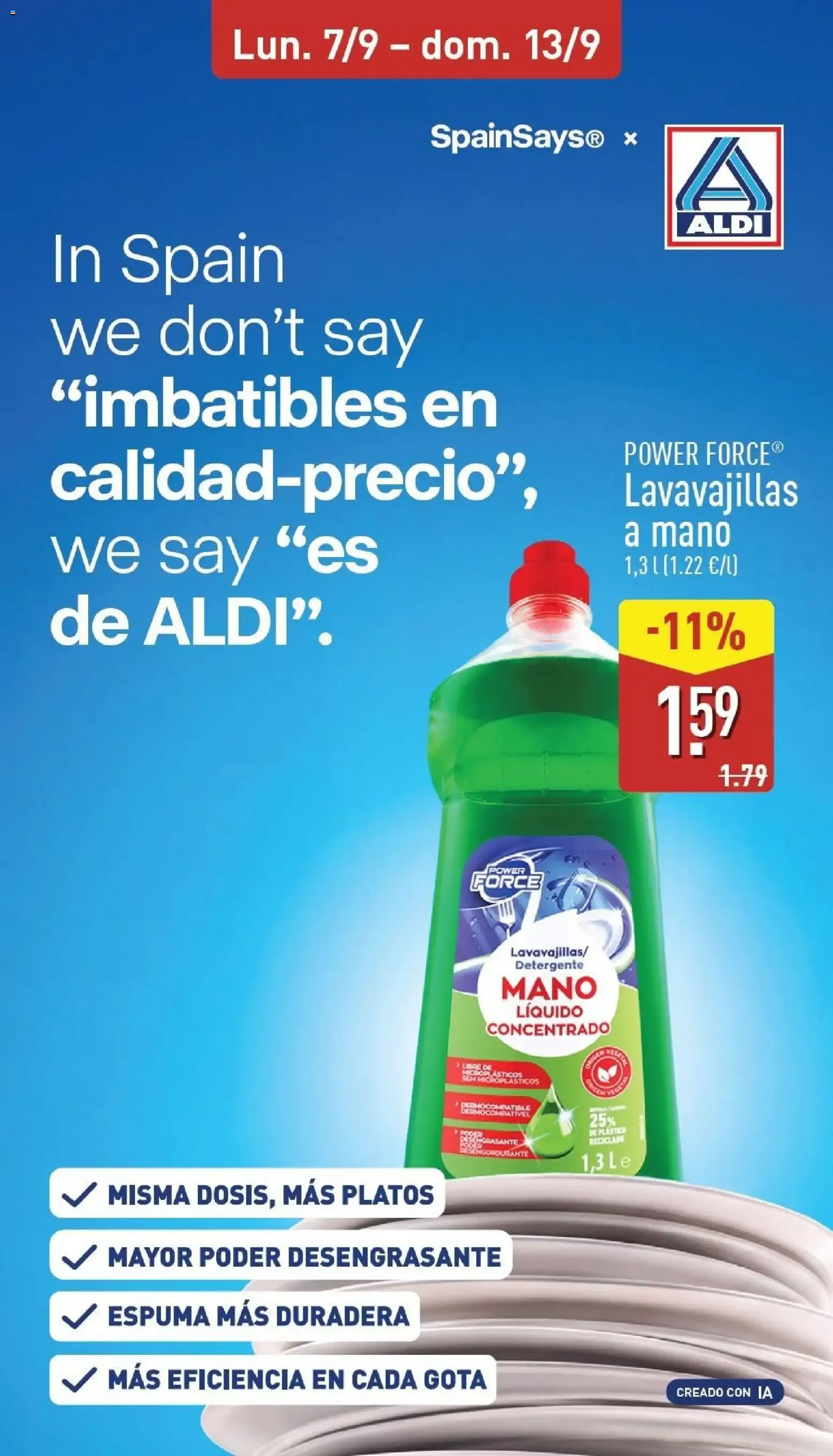 Catálogo de Aldi: Ahorra más de 2.400€ al año 7 de septiembre al 13 de septiembre 2026 - Página 16