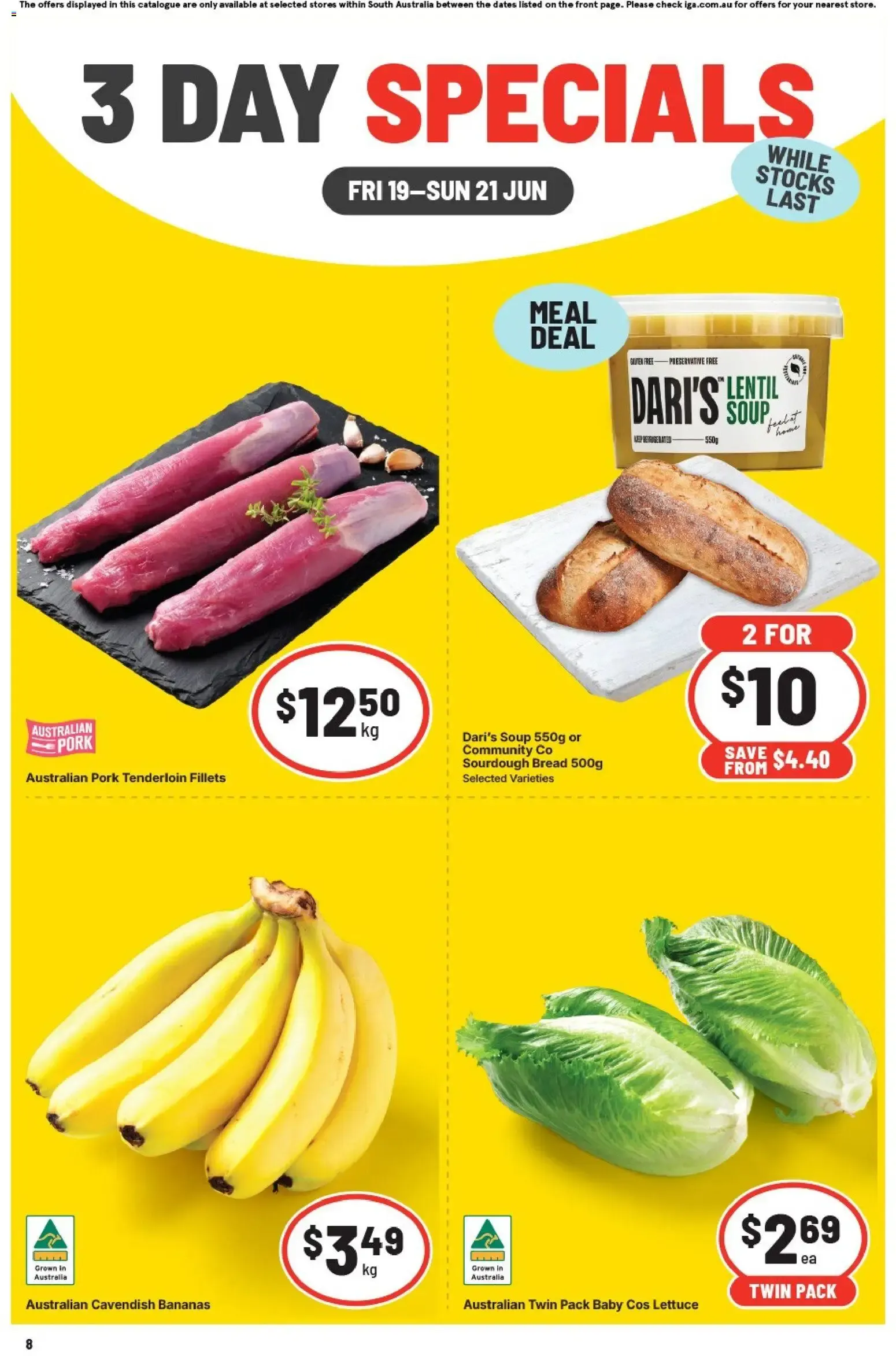 3 DAY SPECIALS - Catalogue valid from 19 June to 21 June 2026 - page 1