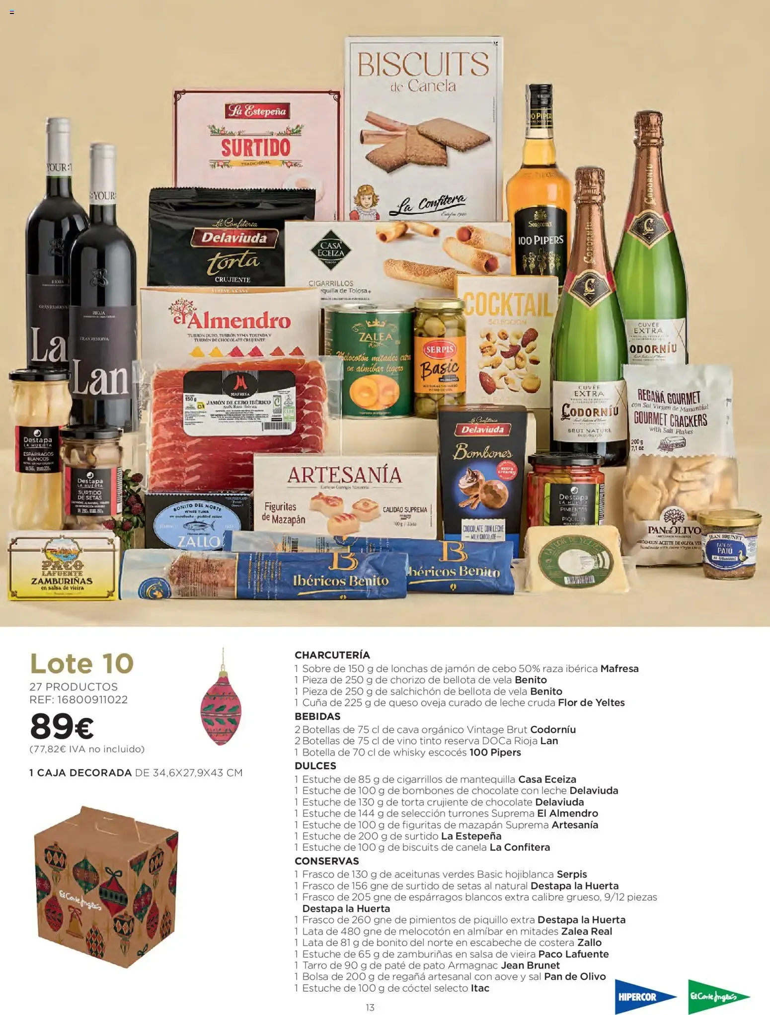 Catálogo de El Corte Inglés Cestas Navidad 2026 Cataluňa 08/10/2026 │Catálogo 8 de octubre al 5 de enero 2027 - Página 13