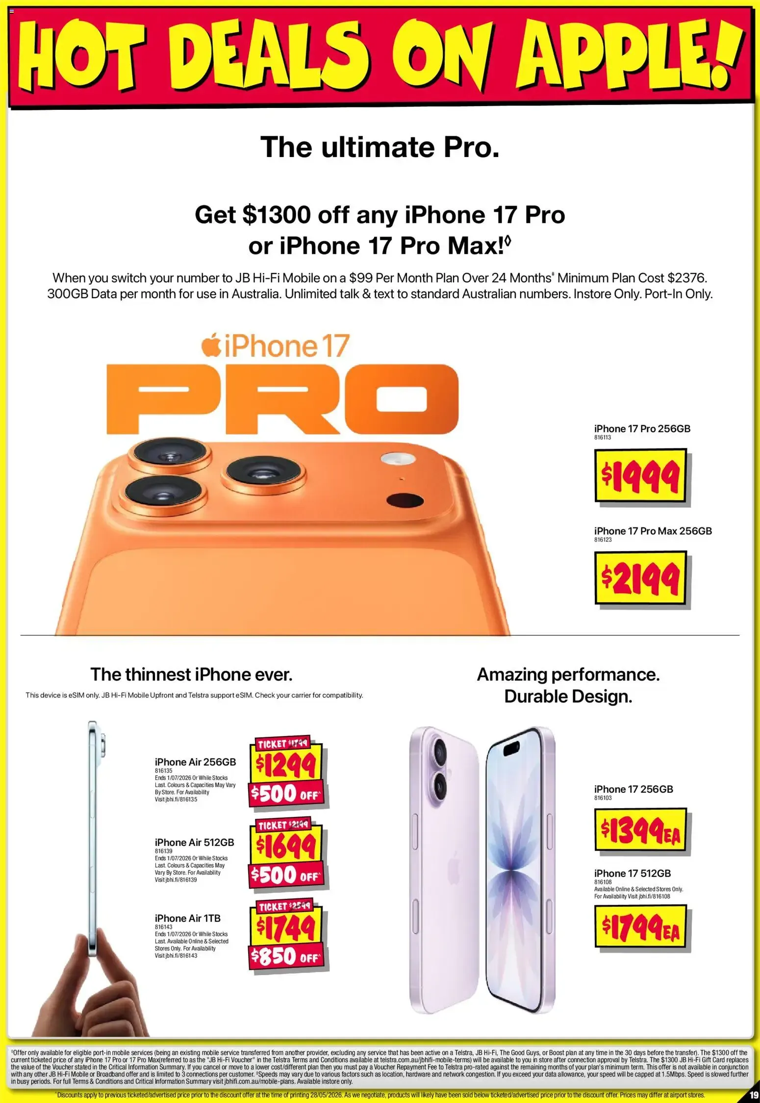 JB Hi-Fi Smash Your Tax Time! - Catalogue valid from 11 June to 17 June 2026 - page 19
