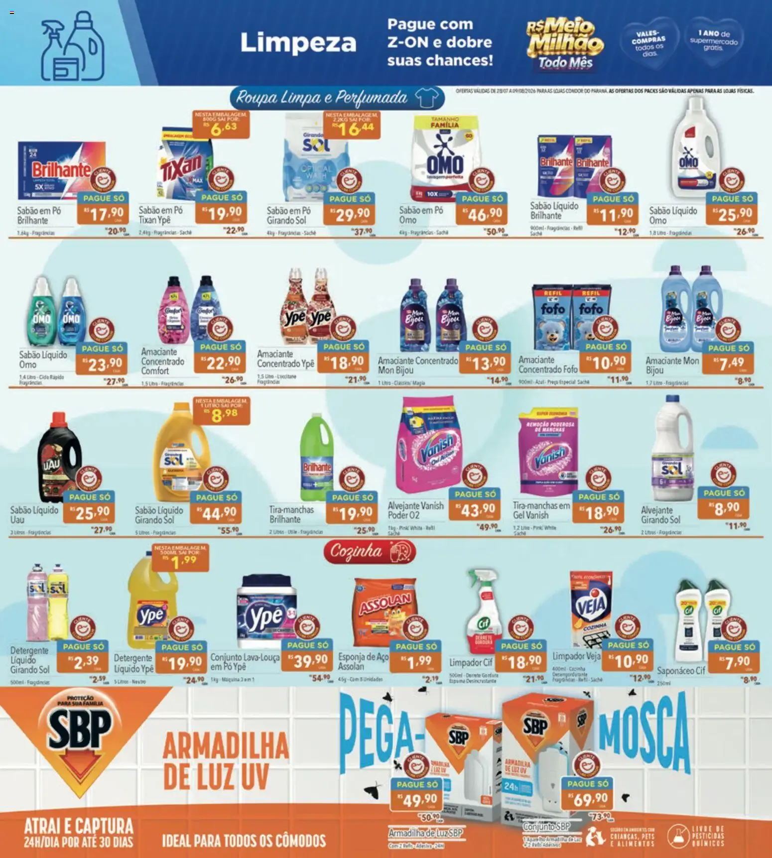 Encarte de Tabloide Condor - Dia dos Pais 28 de julho até 9 de agosto 2026 - Pagina 18