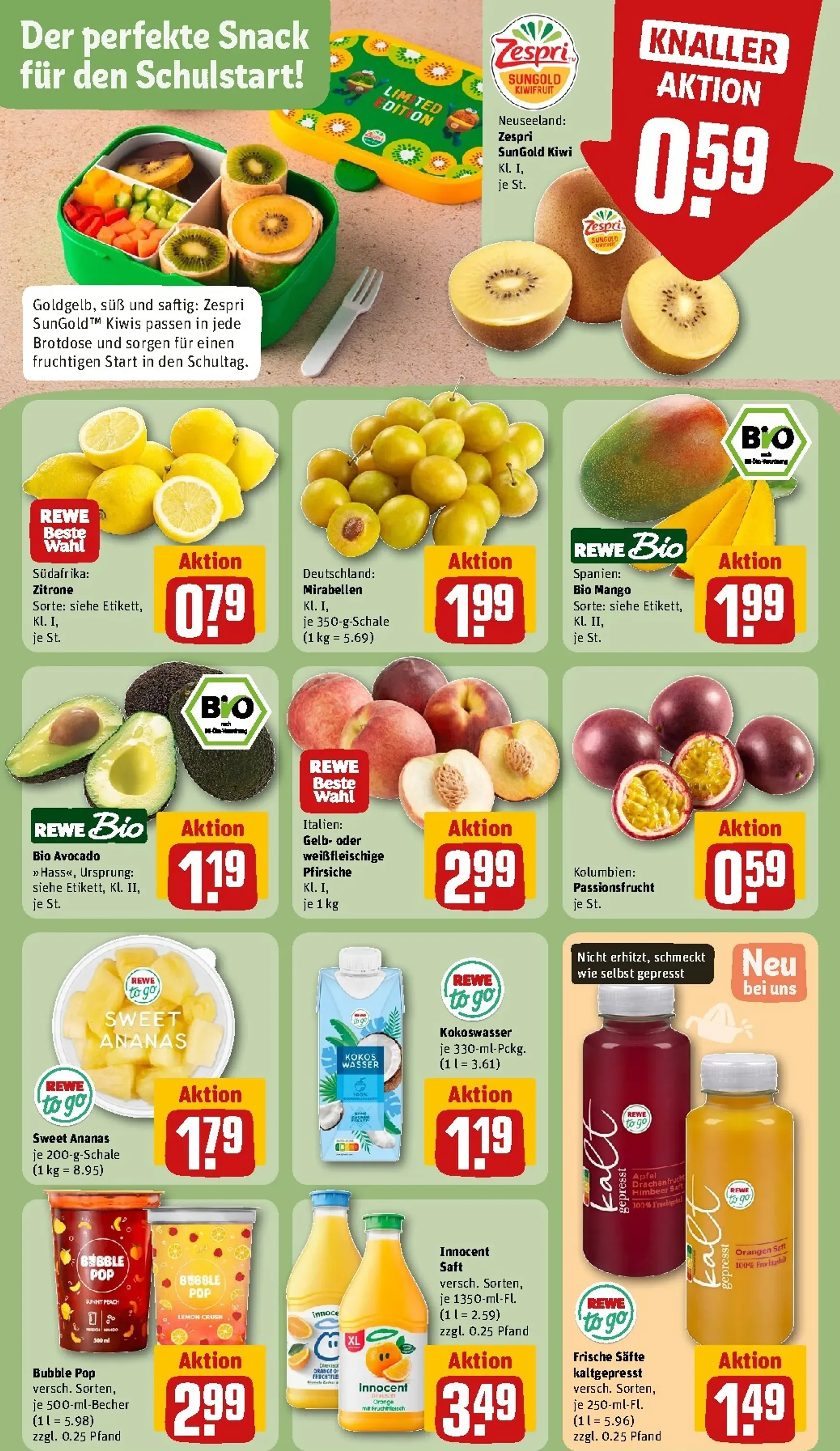 Rewe Prospekt nächste Woche – von Montag 24.08.2026 bis Sonntag 30.08.2026 von 24. August bis 30. August 2026 - Prospekt seite 6