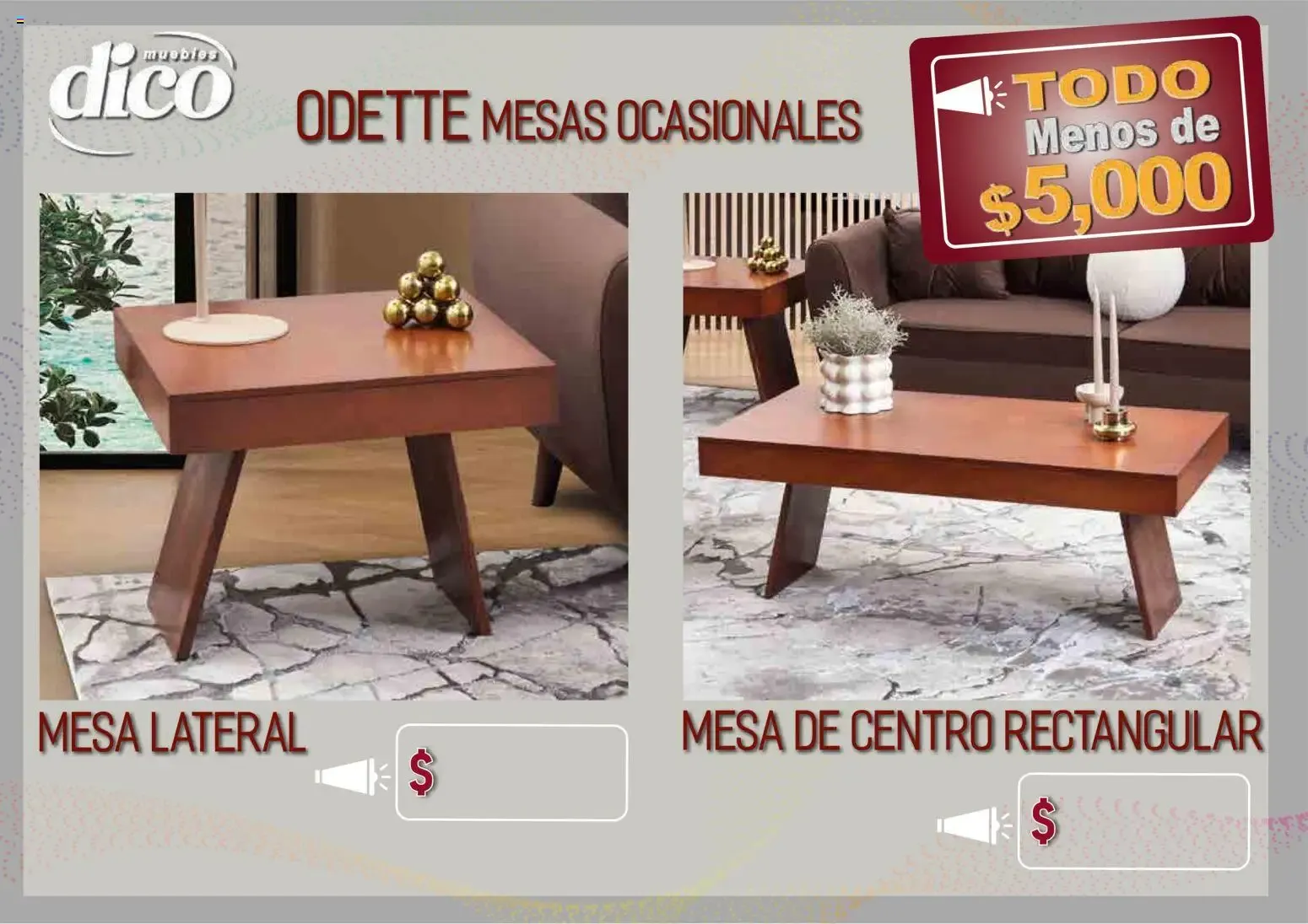 Catálogo de Muebles Dico - Todo Menos de $5,000 9 de abril al 31 de diciembre 2026 - Pagina 33