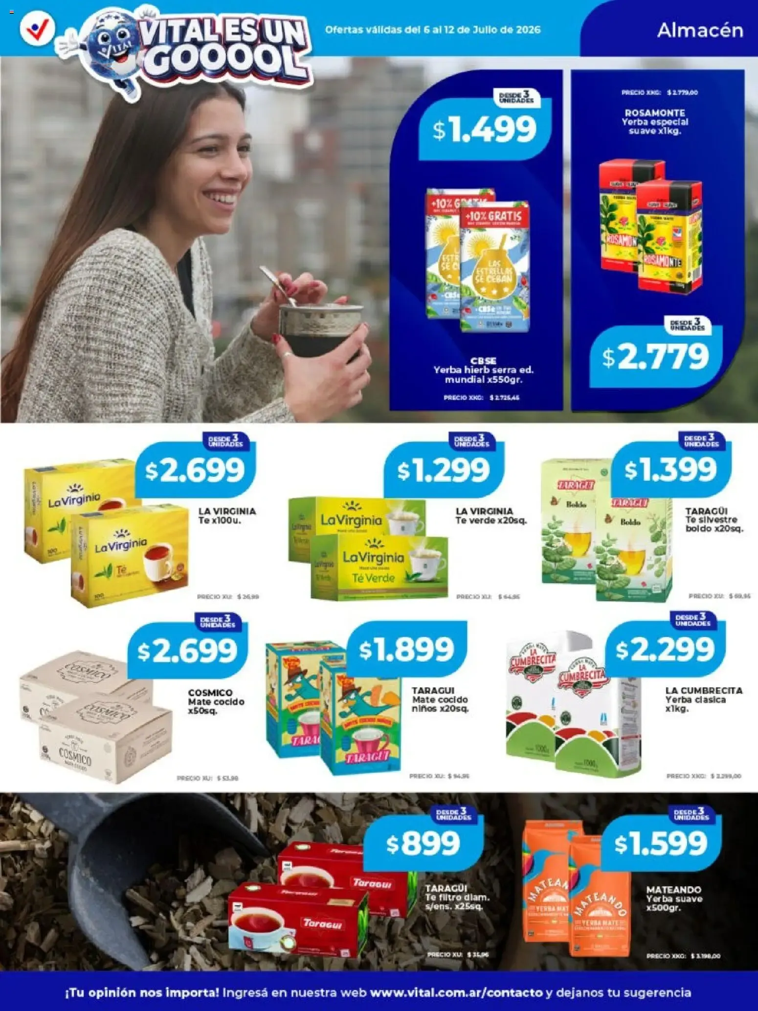 Ofertas de Vital Supermayorista - Ofertas de la Semana 6 de julio al 12 de julio 2026 - Página 14 del catálogo