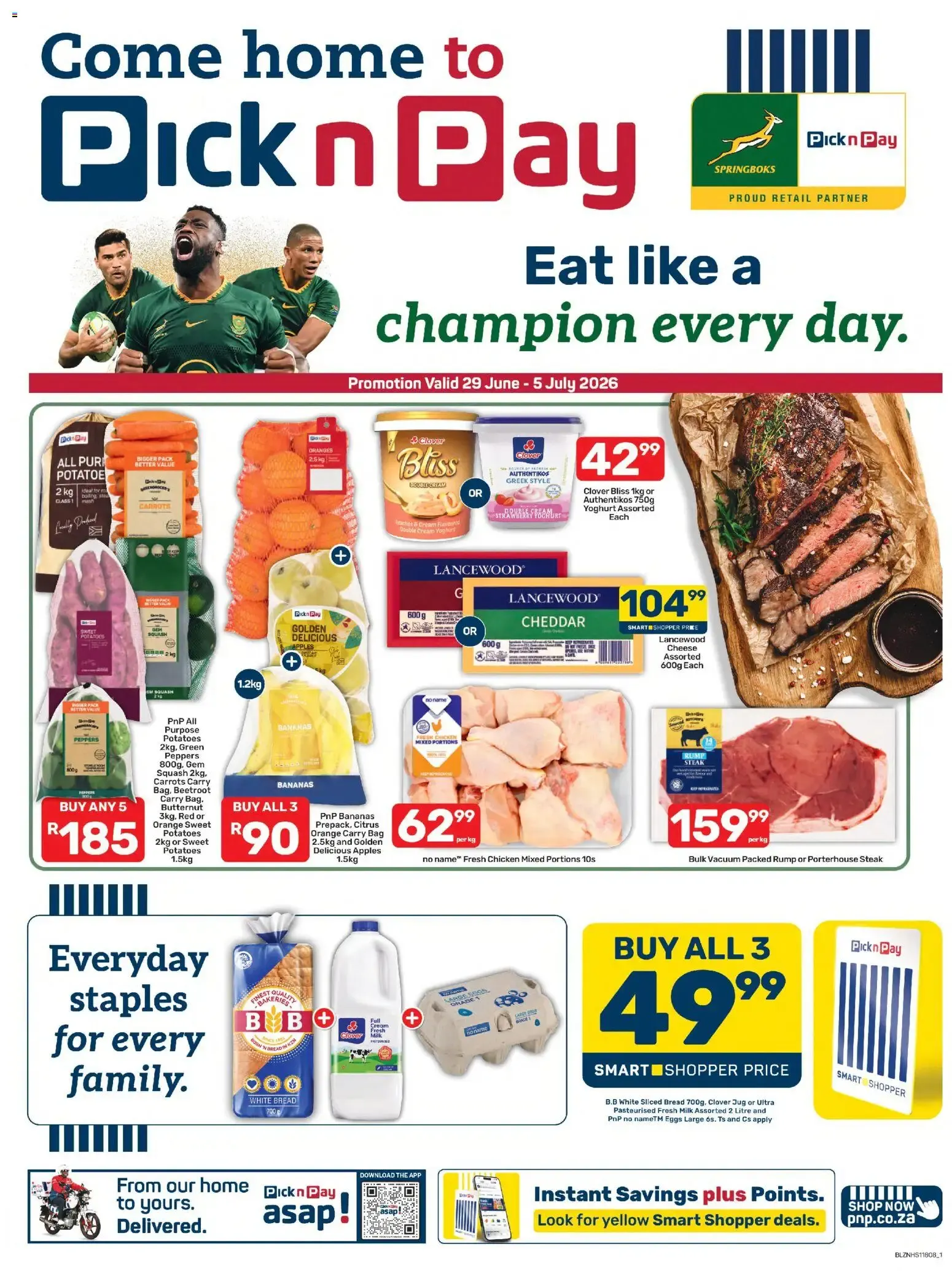 Pick n Pay KwaZulu-Natal - Weekly Specials (29/06/2026 - 05/07/2026) Online from 29 June to 5 July 2026 - Catalogue Page 1