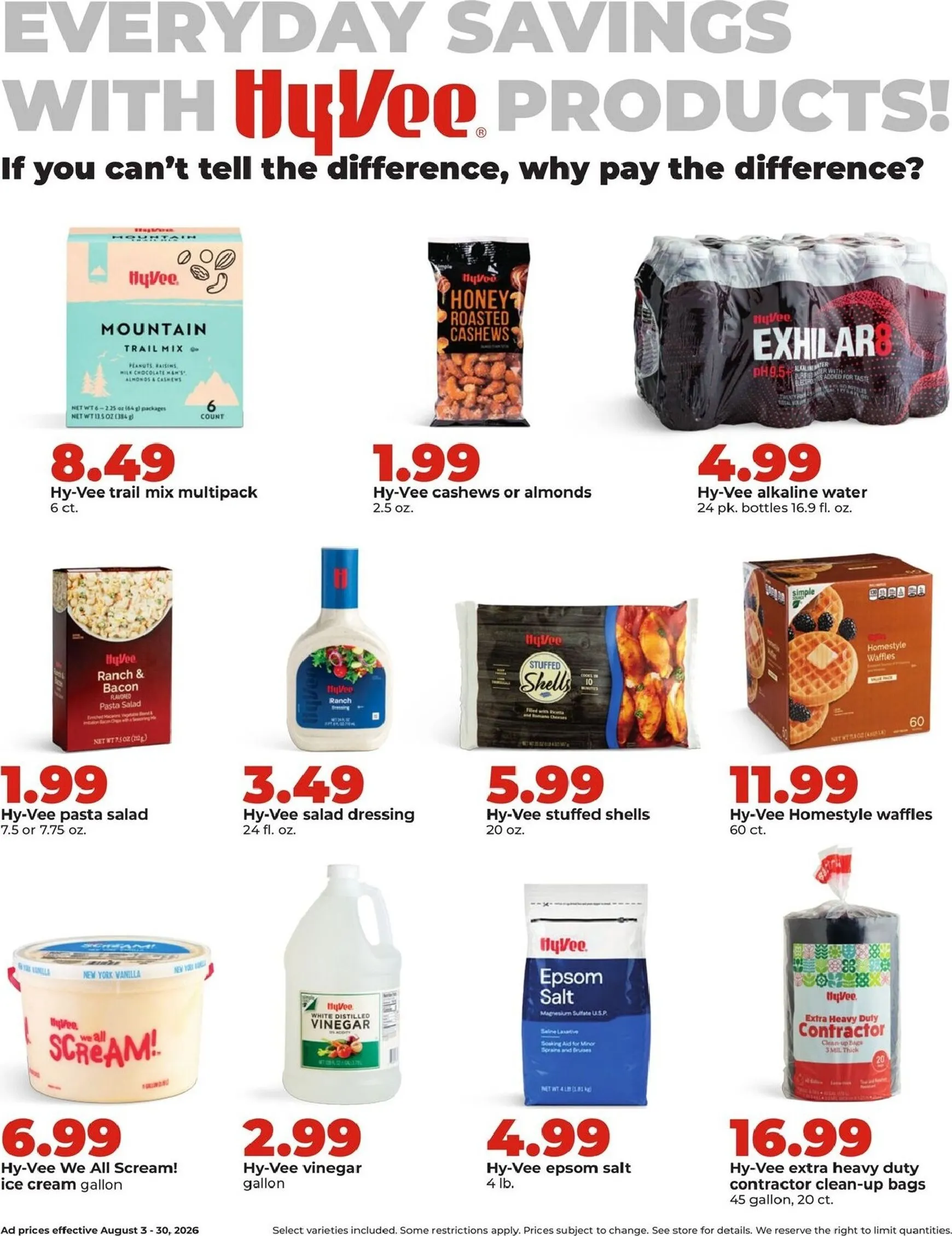 Weekly ad Current Hy Vee August leaflet valid from Monday 08/03/2026 to Sunday 08/30/2026 from August 3 to August 30 2026 - Page 15