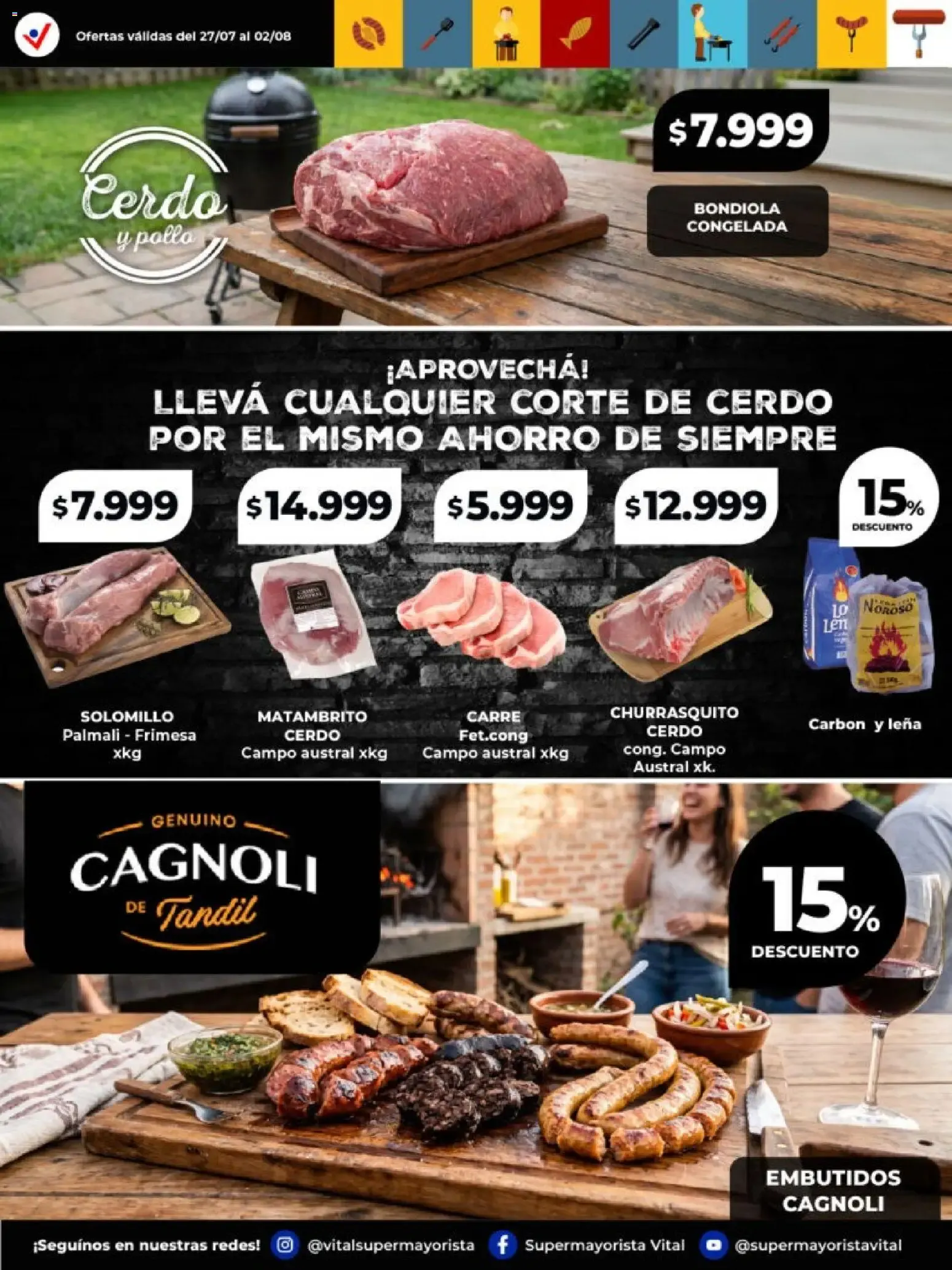 Ofertas de Vital - Especial de frescos || del 27/07/2026 - 02/08/2026 || Catálogo 27 de julio al 2 de agosto 2026 - Página 3 del catálogo
