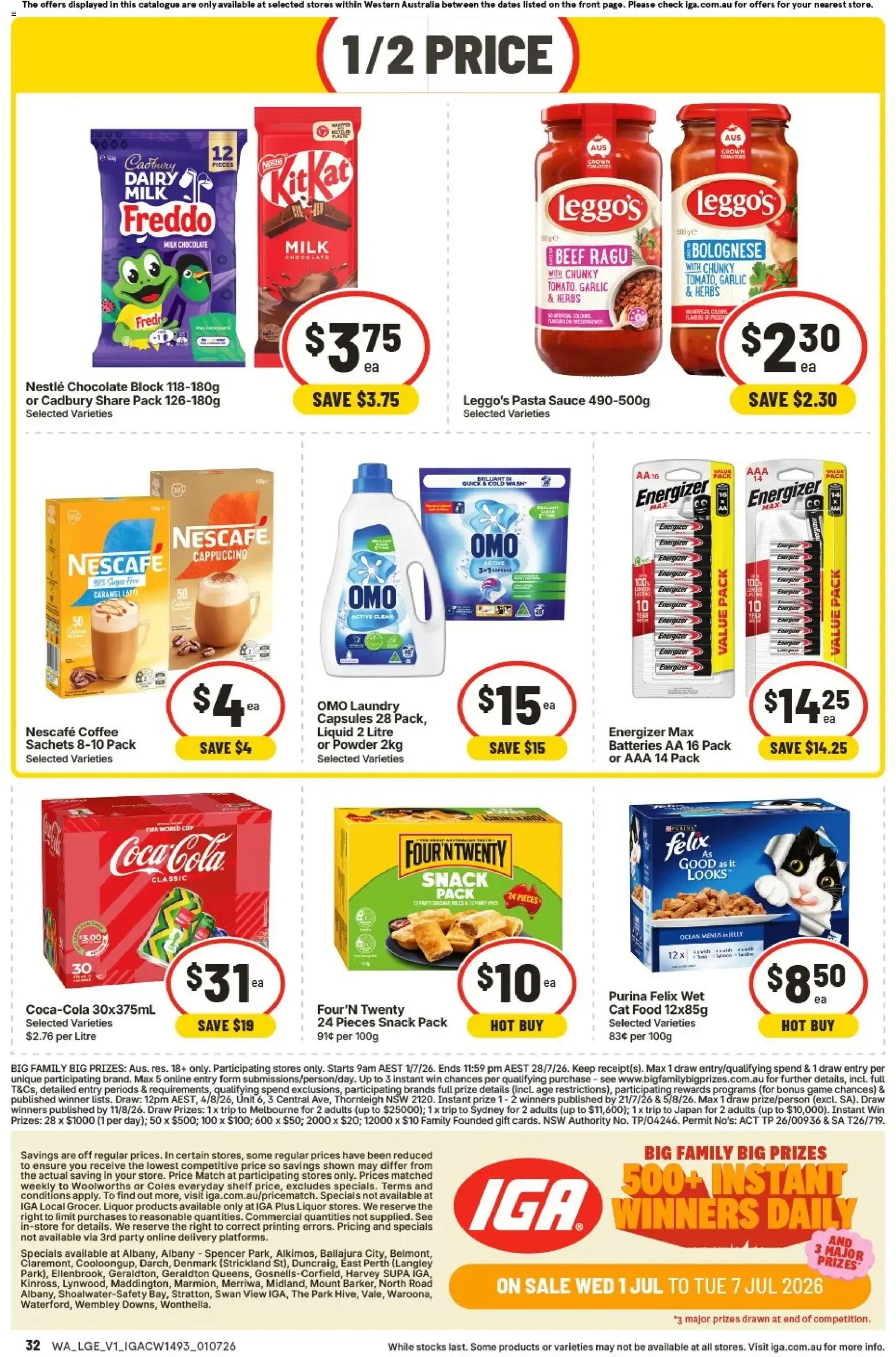 IGA catalogue valid from 01/07/2026 > Online Australia - Catalogue valid from 1 July to 7 July 2026 - page 32