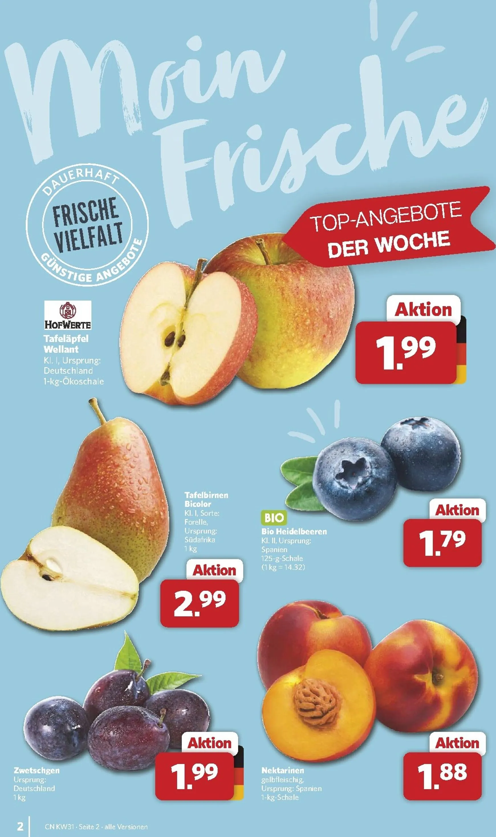 Combi Prospekt – von Montag 27.07.2026 bis Samstag 01.08.2026 von 27. Juli bis 1. August 2026 - Prospekt seite 2