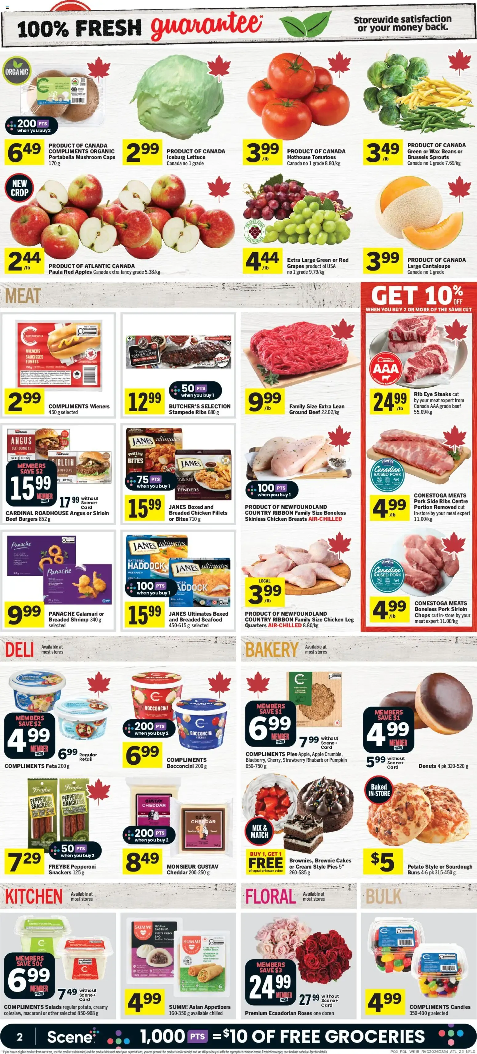 Foodland weekly flyer / circulaire from Aug 27, 2026 > weekly specials & deals from August 27 to August 30 2026 - flyer page 3