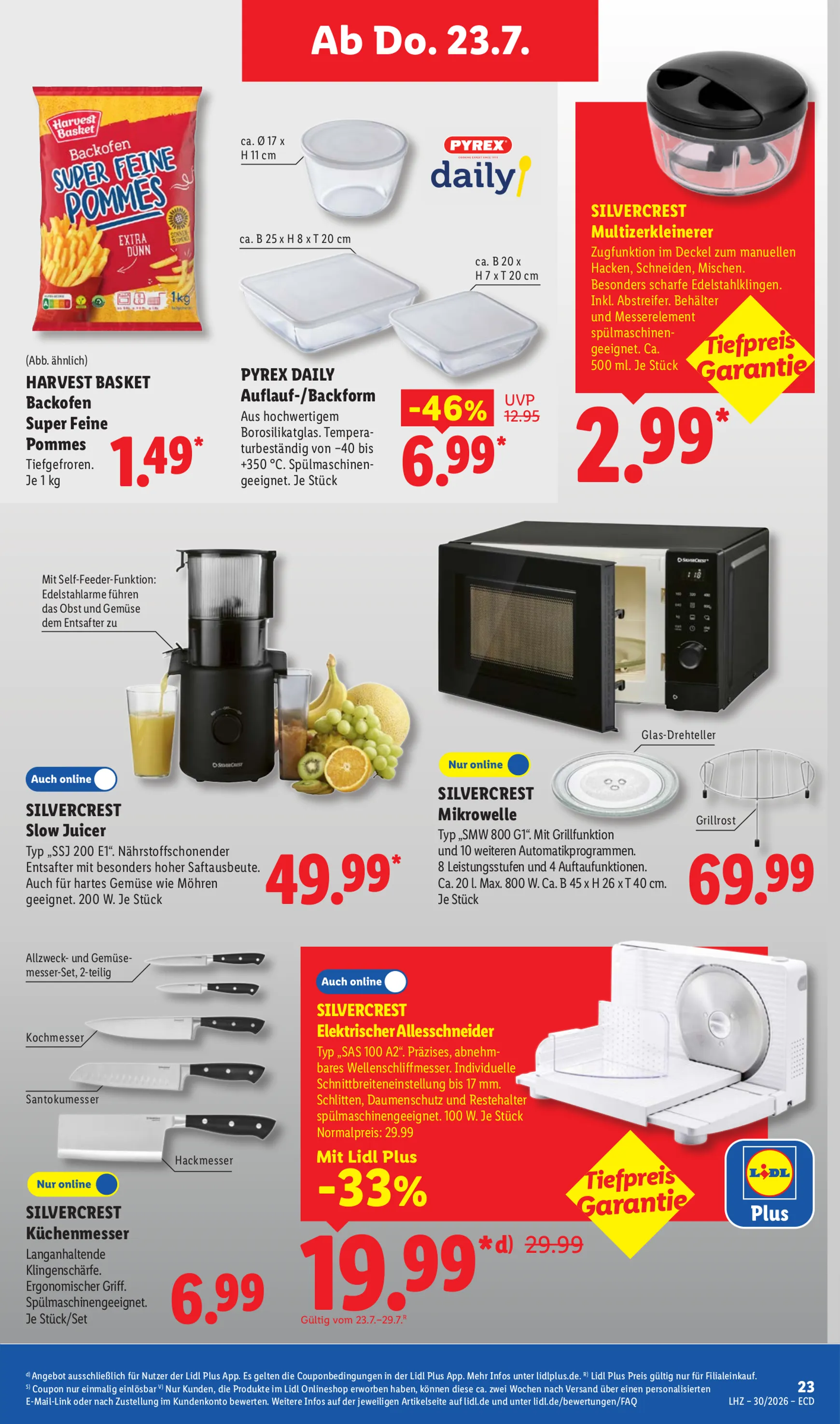 Lidl: Sparen beim Preisführer von 20. Juli bis 25. Juli 2026 - Prospekt seite 50