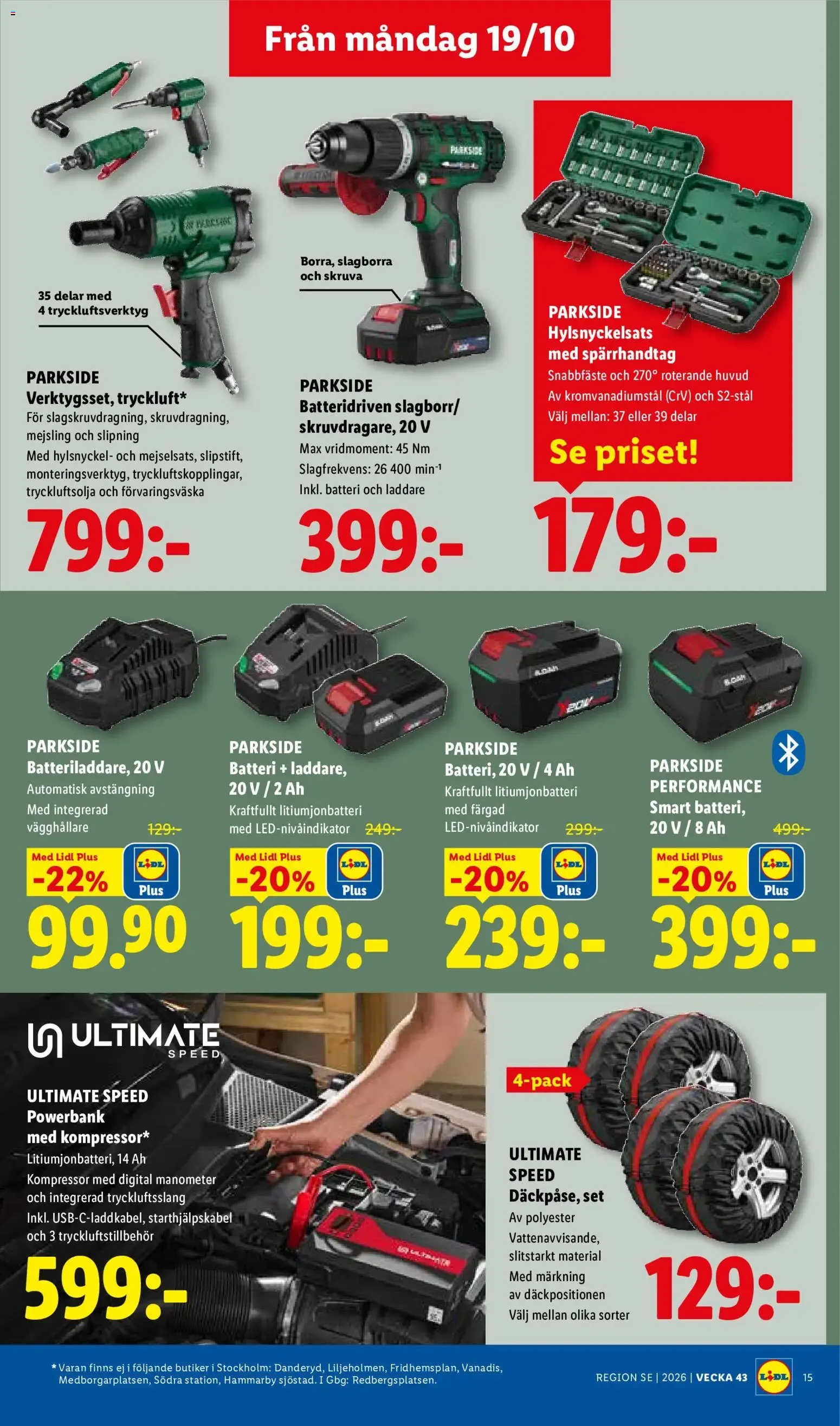 Lidl erbjudanden från 19/10/2026 - 25/10/2026 > Reklamblad nuvarande rabatter från 19 oktober till 25 oktober 2026 - Reklamblad sidor 17