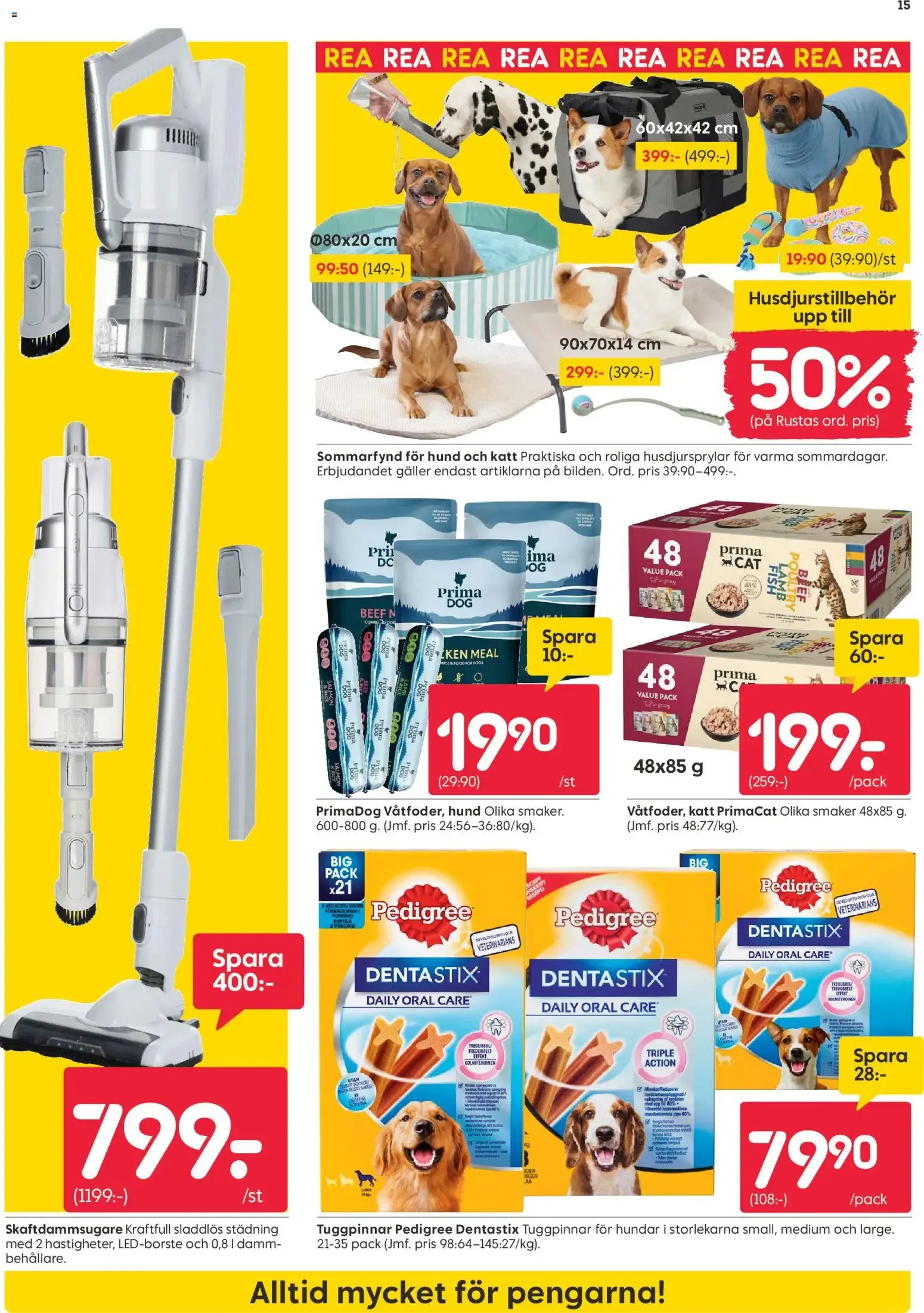 Rusta erbjudanden från 06/07/2026 - 12/07/2026 > Reklamblad nuvarande rabatter från 6 juli till 12 juli 2026 - Reklamblad sidor 15