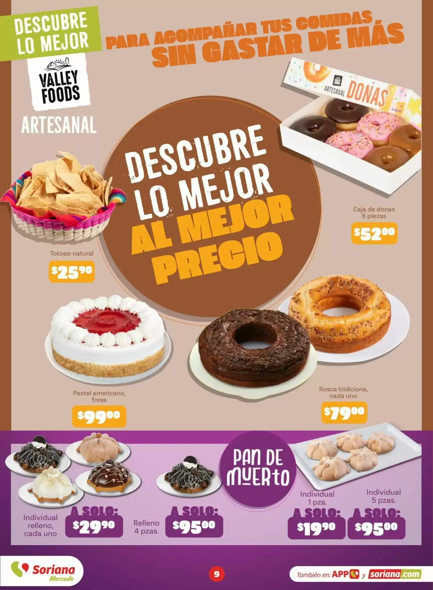 Catálogo de Folleto Soriana Mercado 1 de octubre al 11 de octubre 2026 - Pagina 9