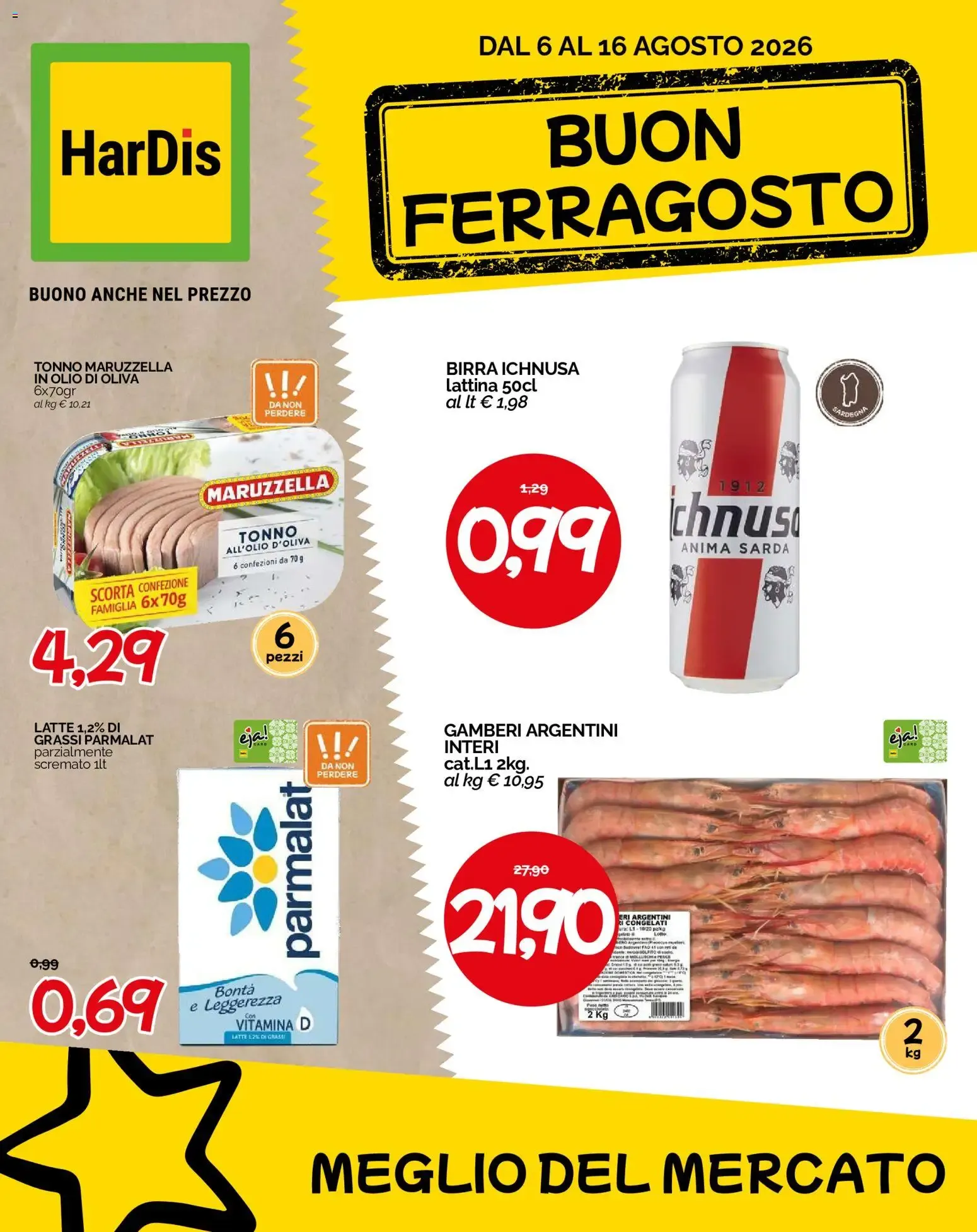 HarDis - Buon Ferragosto da 6 agosto a 16 agosto di 2026 - Pagina del volantino 1