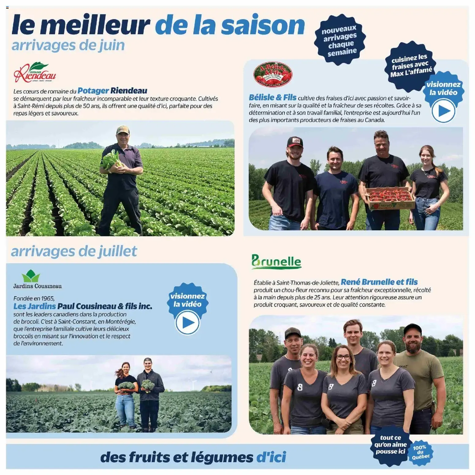 on aimmme la fraîcheur d'ici mon épicier from July 9 to July 15 2026 - flyer page 2