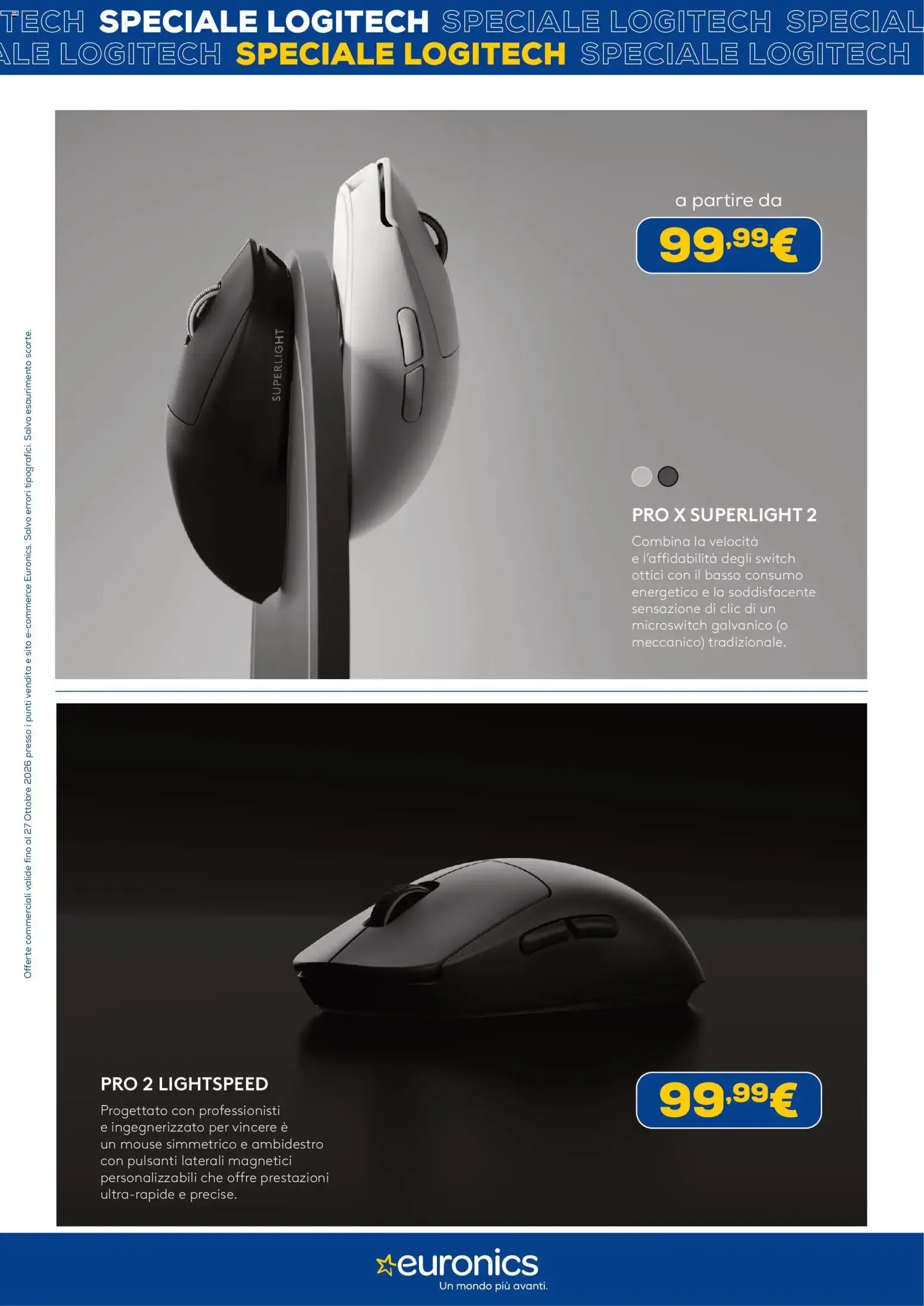 Euronics Tech: Speciale Logitech e iPad da 22 ottobre a 27 ottobre di 2026 - Pagina del volantino 4
