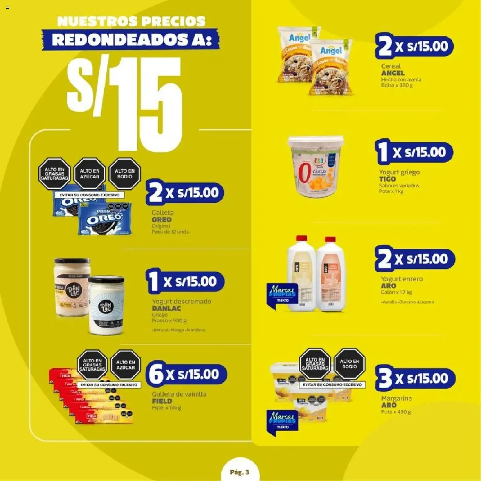 Catalogo de Makro: Vuelven los Precios Redondos 27 de agosto al 9 de setiembre 2026 - Pag 3