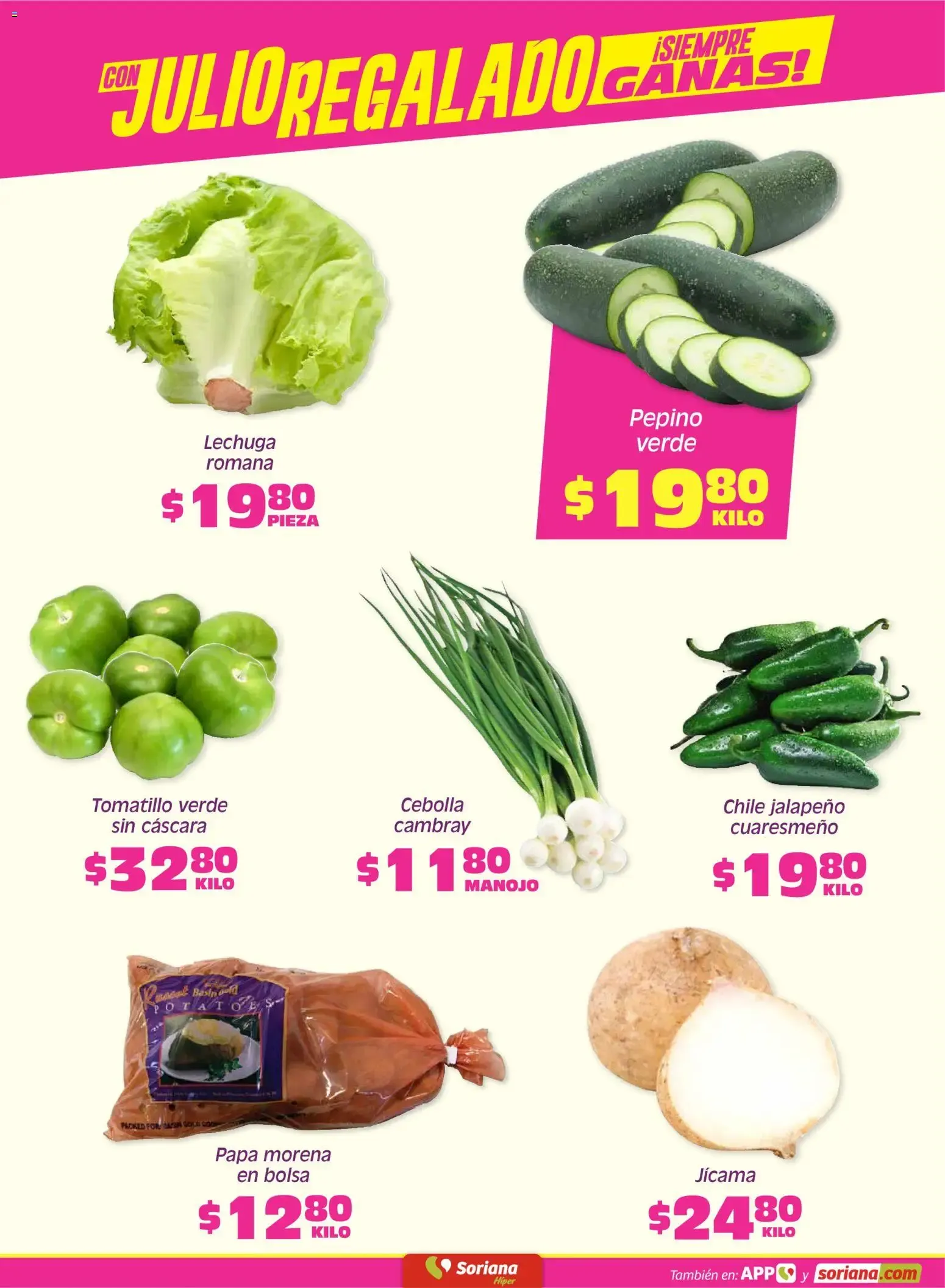 Catálogo de SORIANA ofertas hoy de 10/07/2026 - Folleto Julio 10 de julio al 13 de julio 2026 - Pagina 2