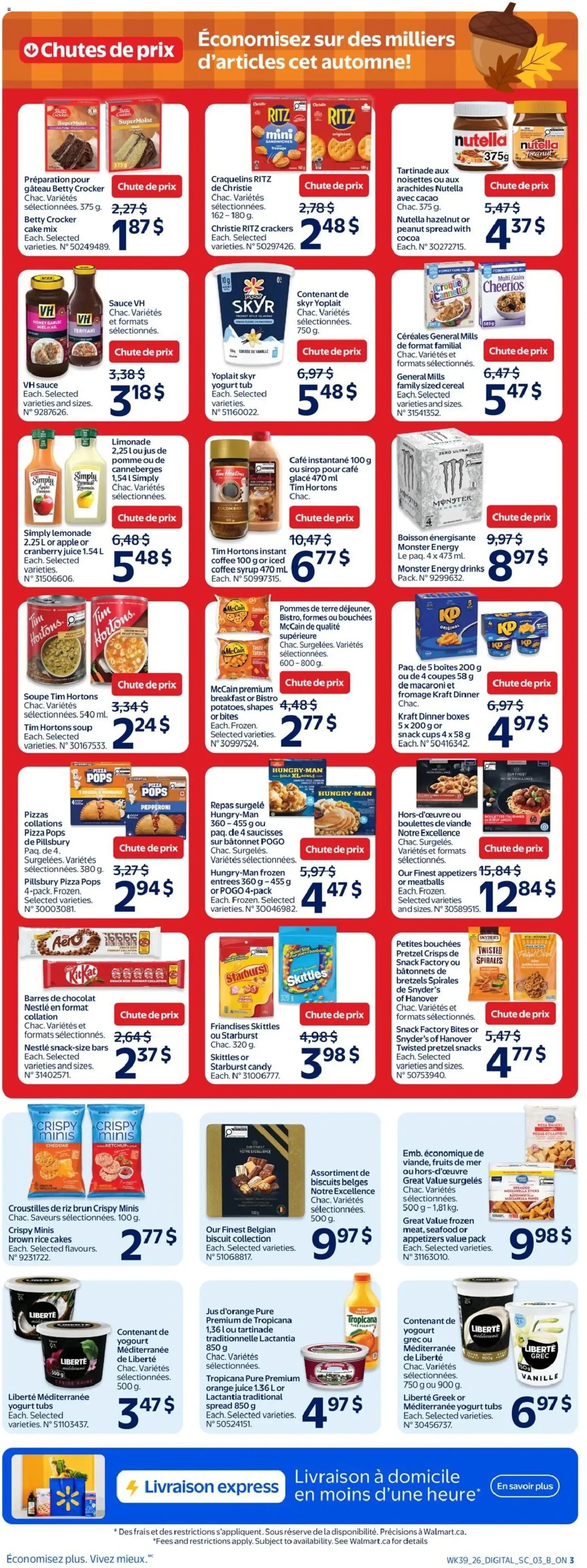 Walmart circulaire from Oct 22, 2026 > weekly specials & deals from October 22 to October 28 2026 - flyer page 6