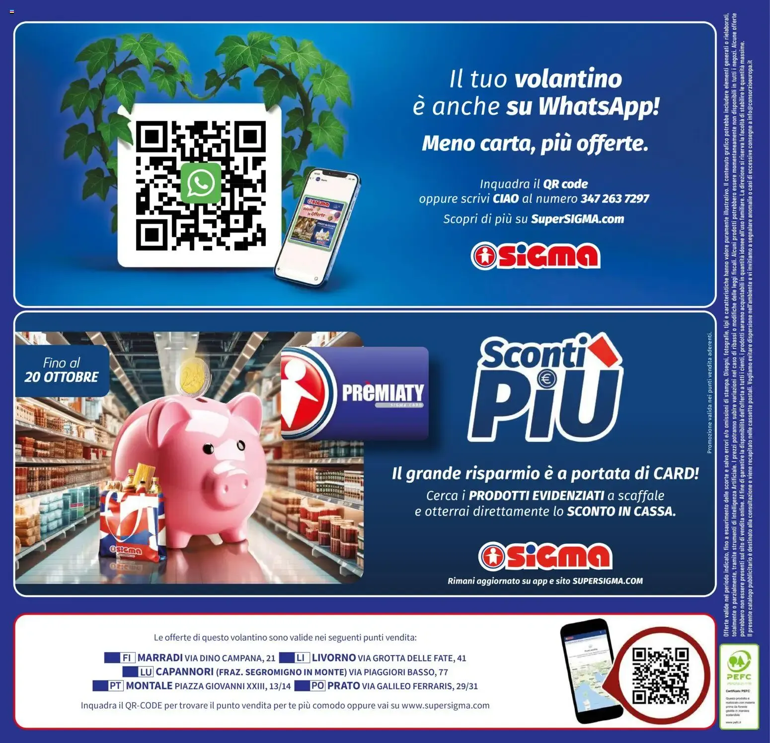 Nuovo SIGMA volantino Toscana dal 24/09/2026 > offerte anteprima 🛍️ da 24 settembre a 7 ottobre di 2026 - Pagina del volantino 20