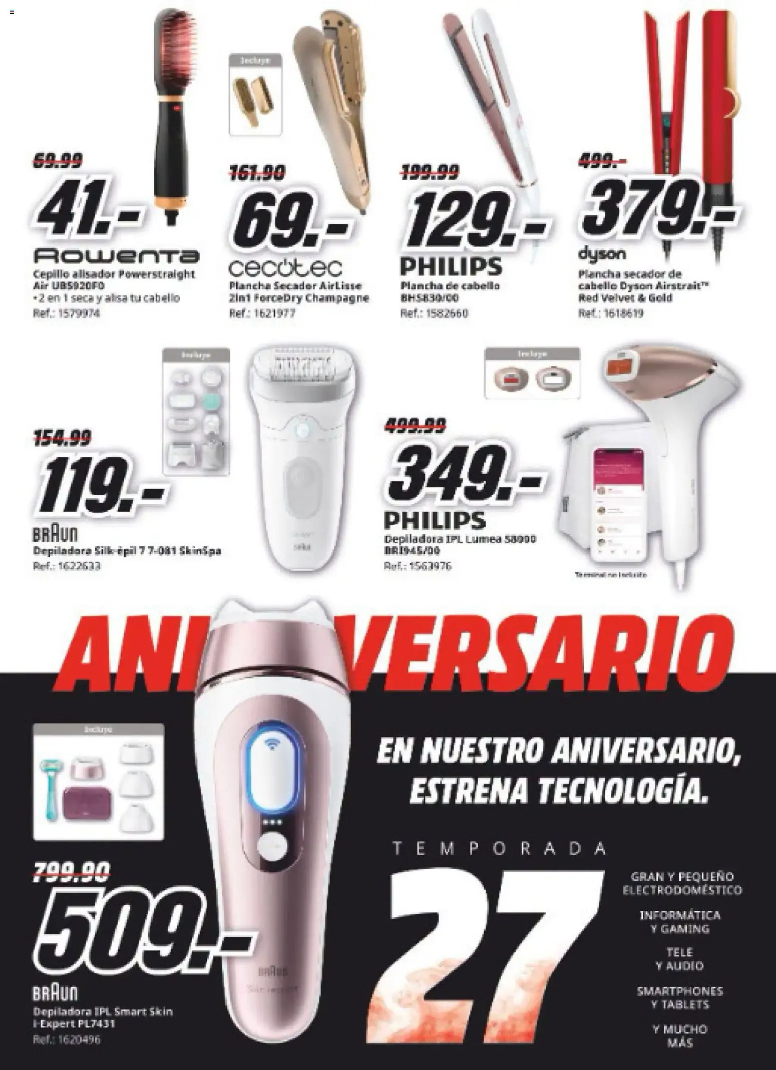 Catálogo de Media Markt: En nuestro aniversario, estrena tecnología. 8 de julio al 15 de julio 2026 - Página 18