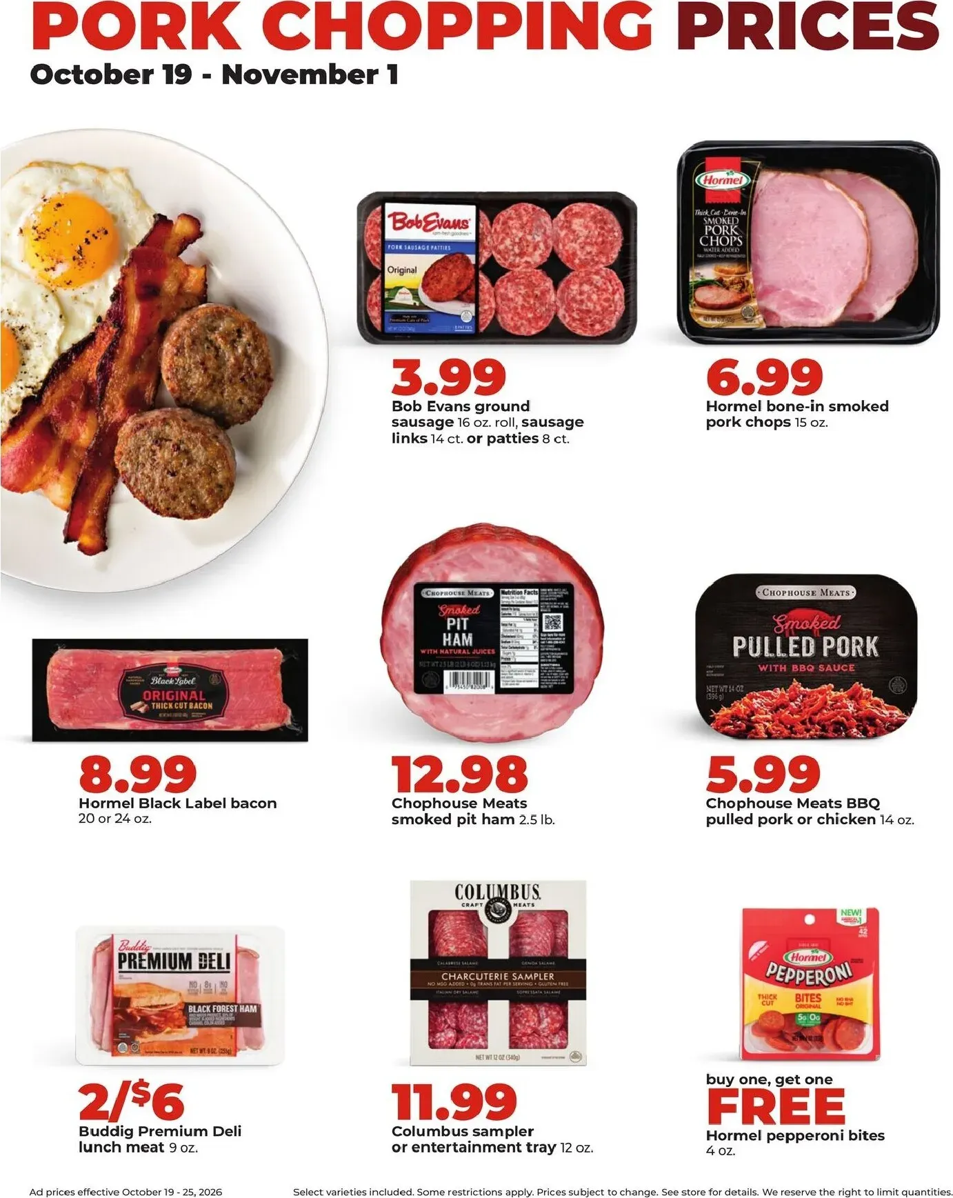 Weekly promotion Current Hy Vee leaflet valid from Monday 10/19/2026 to Sunday 10/25/2026 spanning from October 19 to October 25 2026 - Page 14 for Catalogue 365