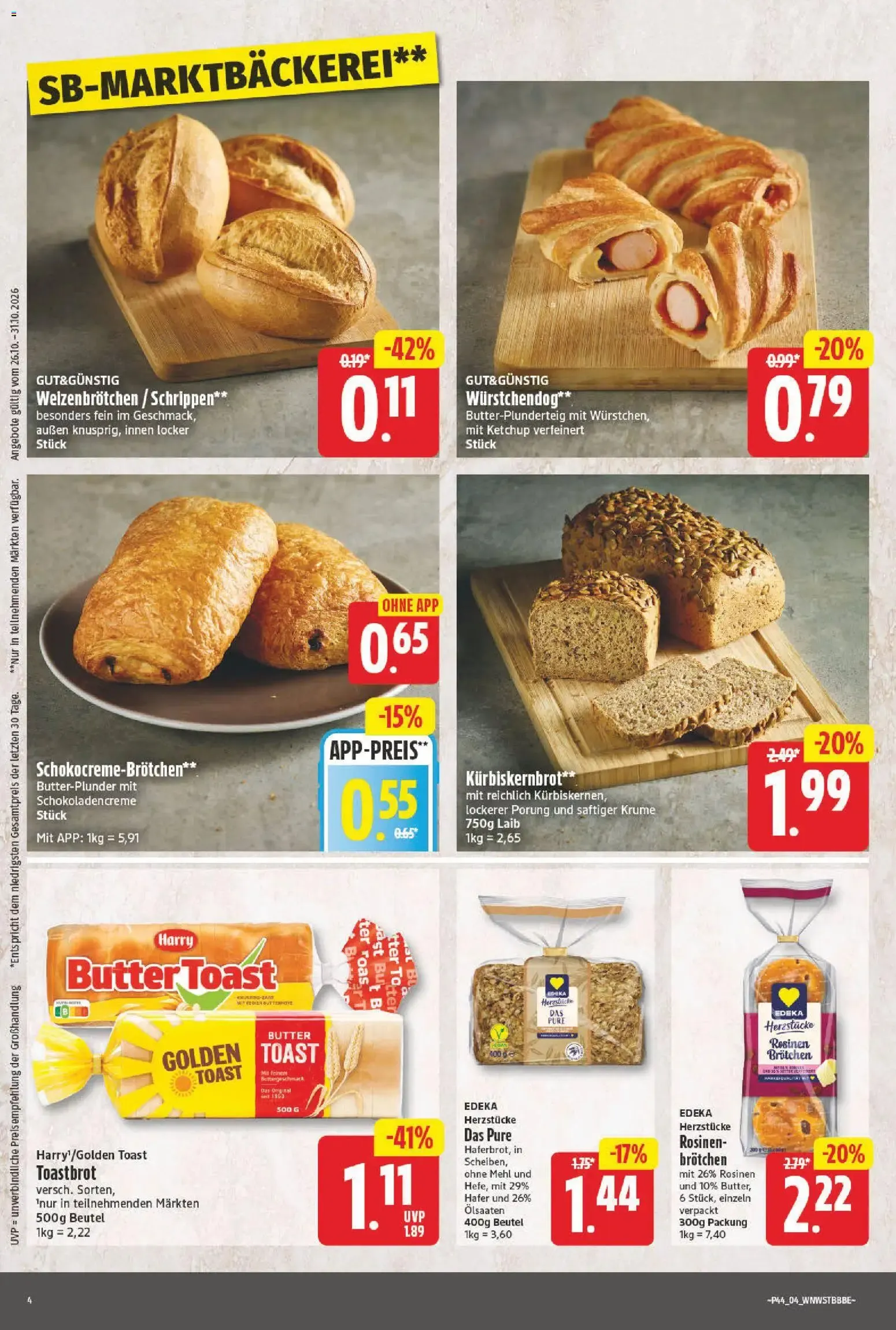NP Discount Prospekt (ab 26.10.2026) zum Blättern von 26. Oktober bis 31. Oktober 2026 - Prospekt seite 4
