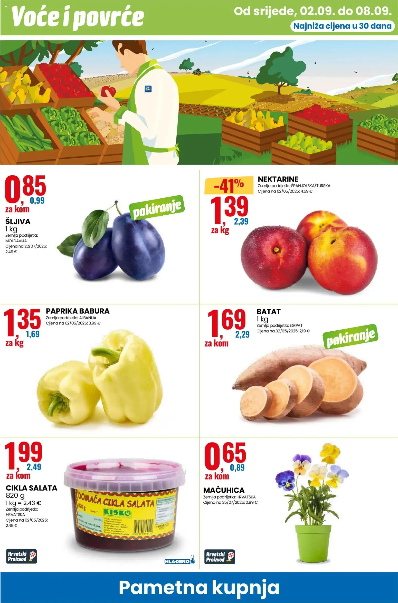 Katalog Euro Spin Pametna kupnja Akcija od 2. rujna do 8. rujna 2026. - Pregled Stranica 8