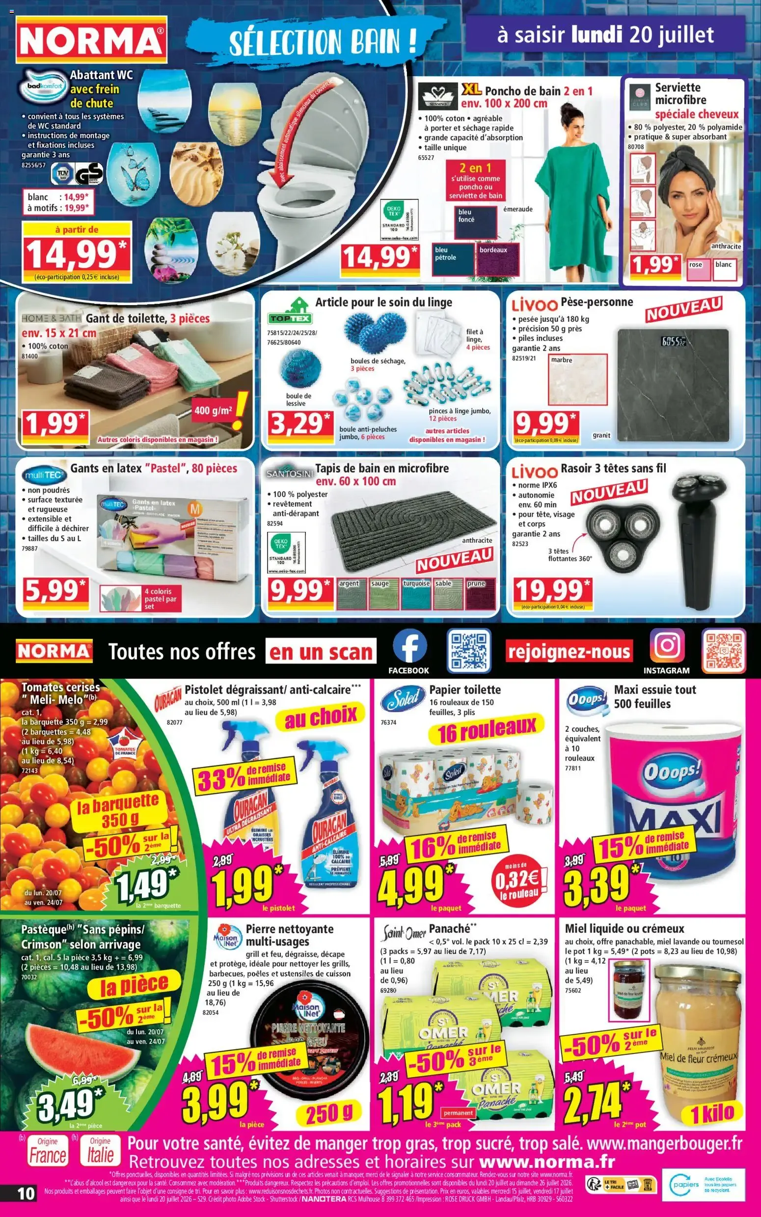 Norma catalogue à partir du 15/07/2026 - promo en ligne du 15 juillet au 21 juillet 2026 - Catalogue page 10