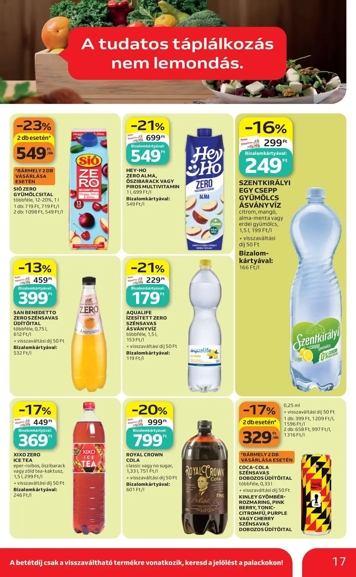 Katalógus Auchan Hipermarket június 18.-tól június 24.-ig 2026. - Oldal 17