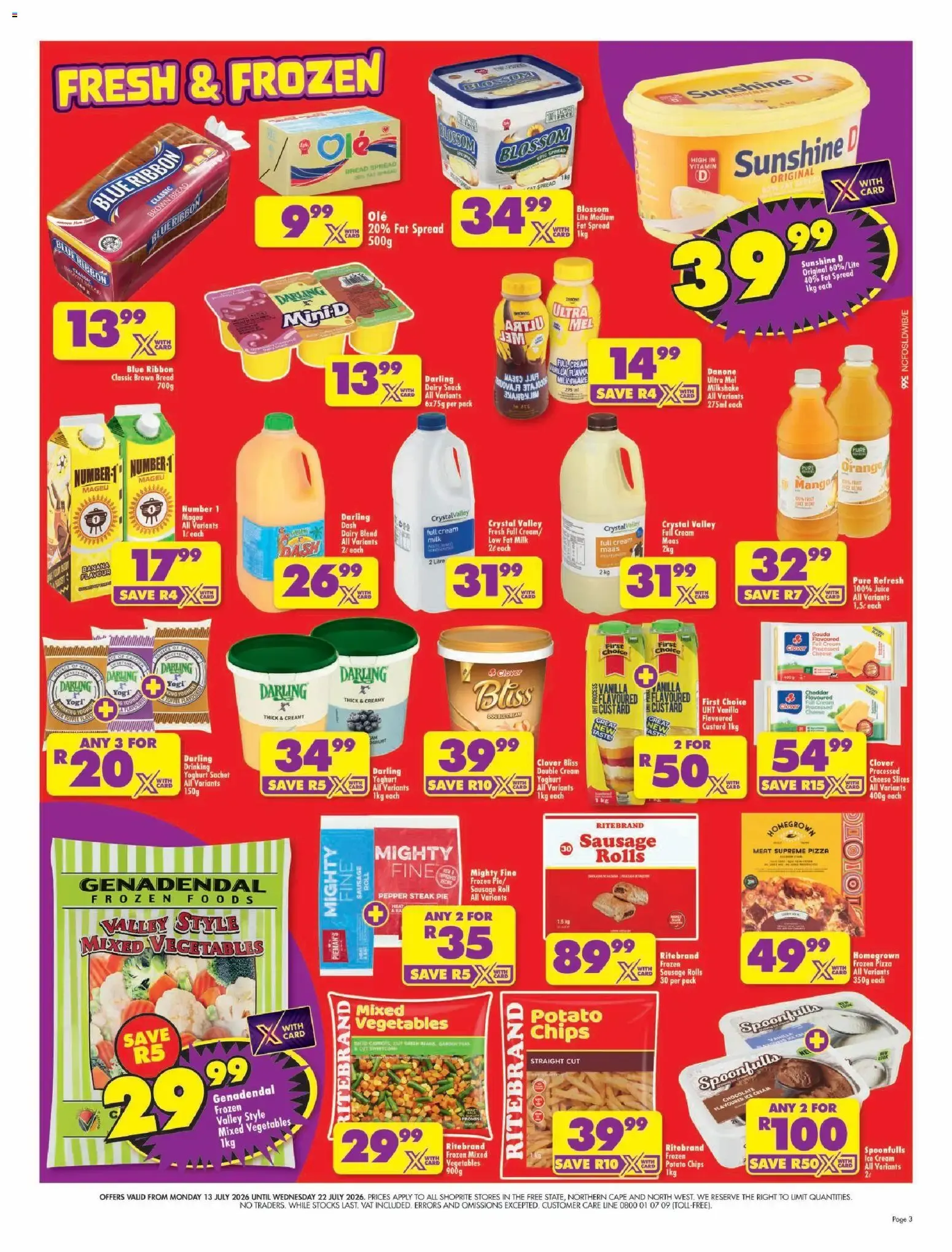 Shoprite - Northern Cape - Low Price Lowduuuma (13/07/2026 - 22/07/2026) → Online Catalogue from 13 July to 22 July 2026 - Catalogue Page 3