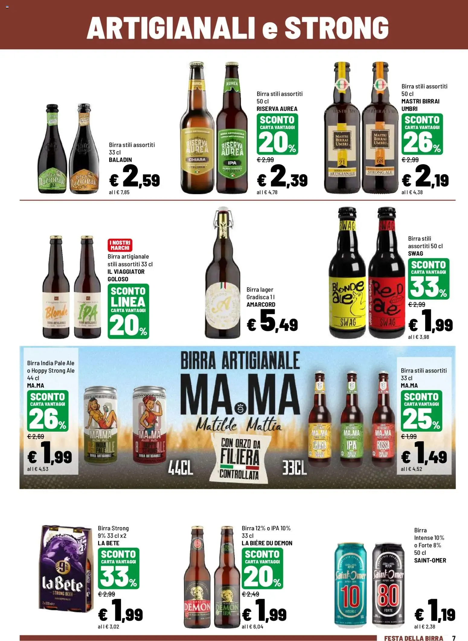 FESTA DELLA BIRRA da 27 luglio a 16 agosto di 2026 - Pagina del volantino 7