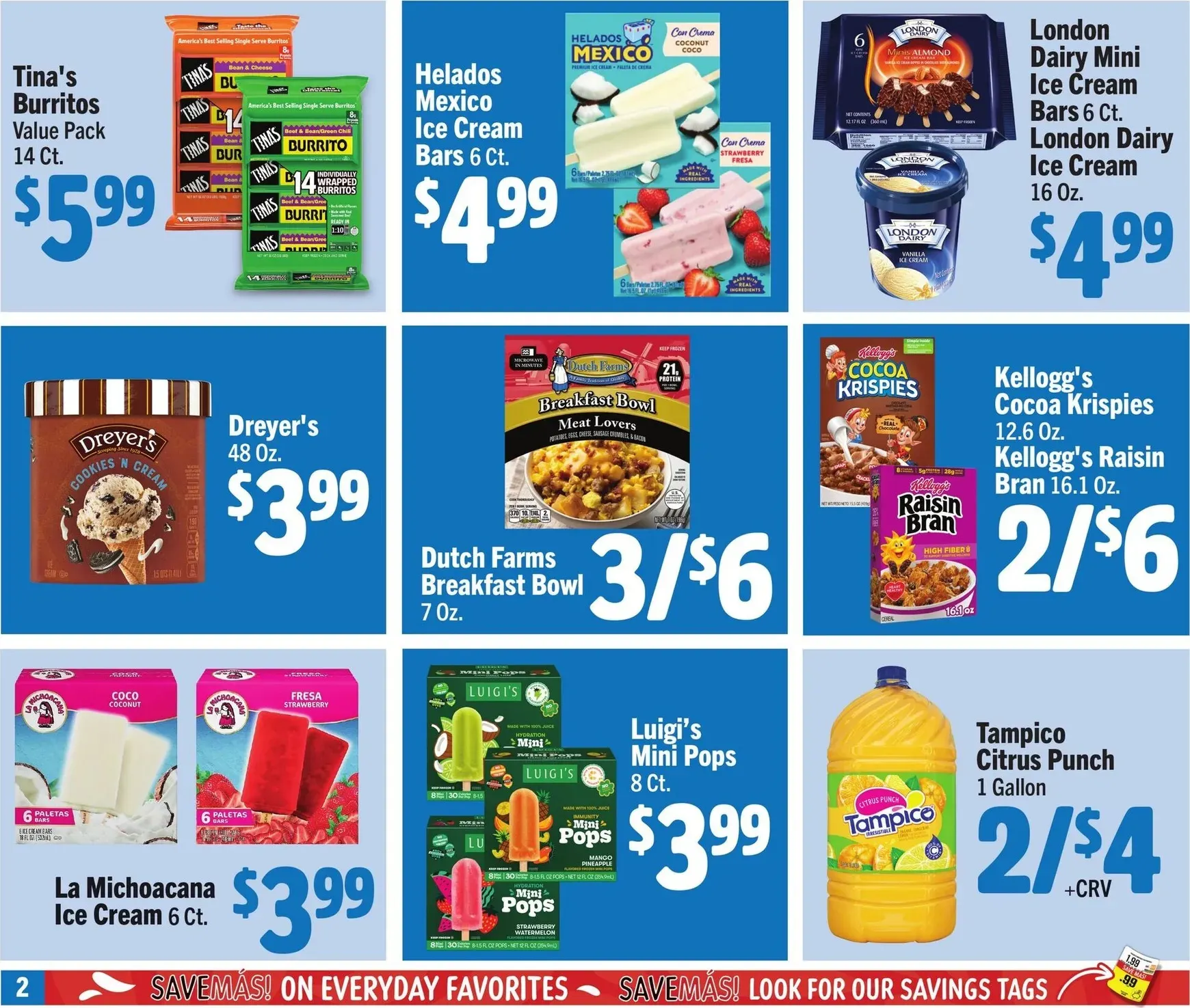 Weekly ad Vallarta Supermarkets - Save Más! Back to School Favorites from July 27 to August 23 2026 - Page 2