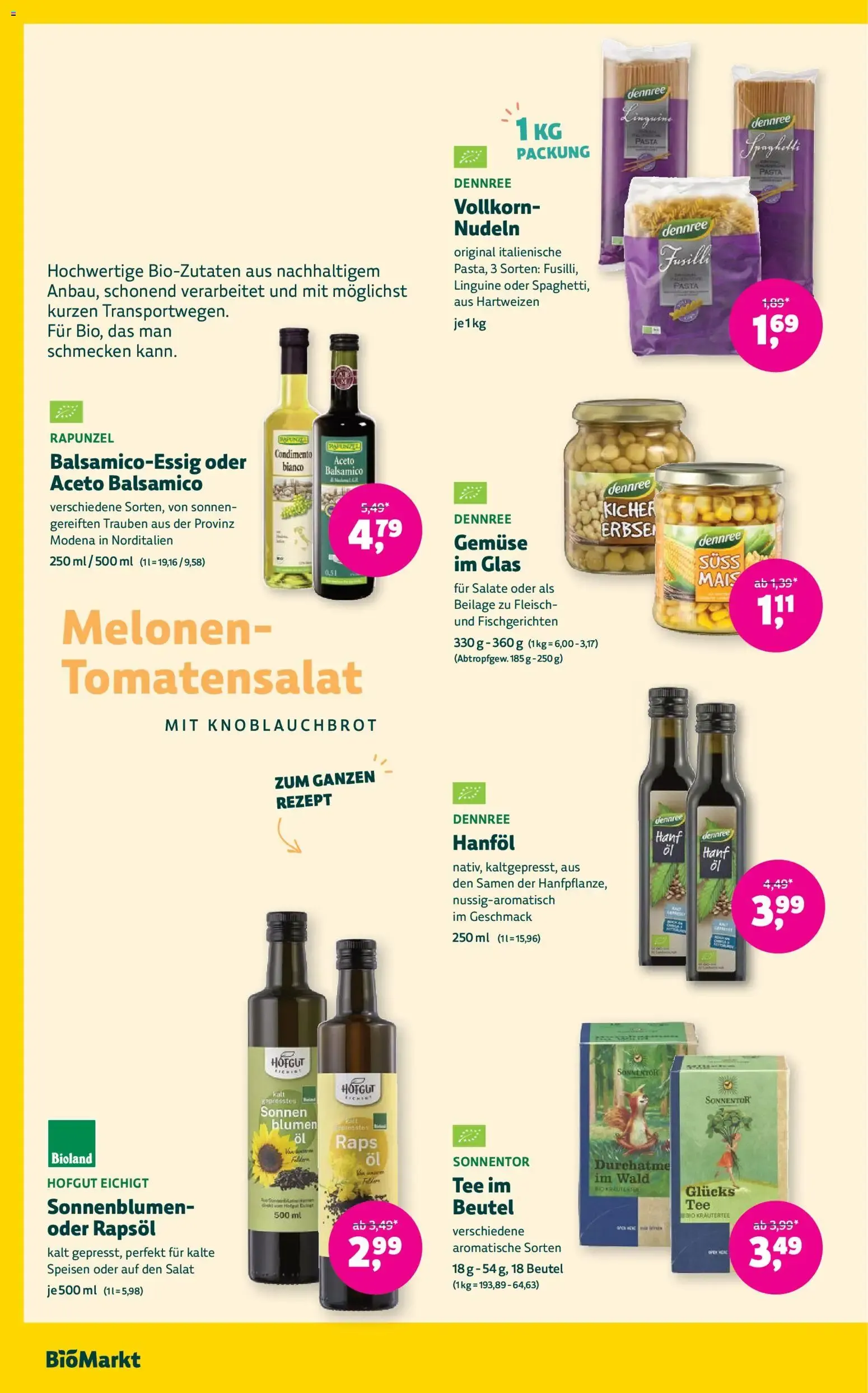 Bio Markt SUMMER ESSENTIALS von 15. Juli bis 28. Juli 2026 - Prospekt seite 10