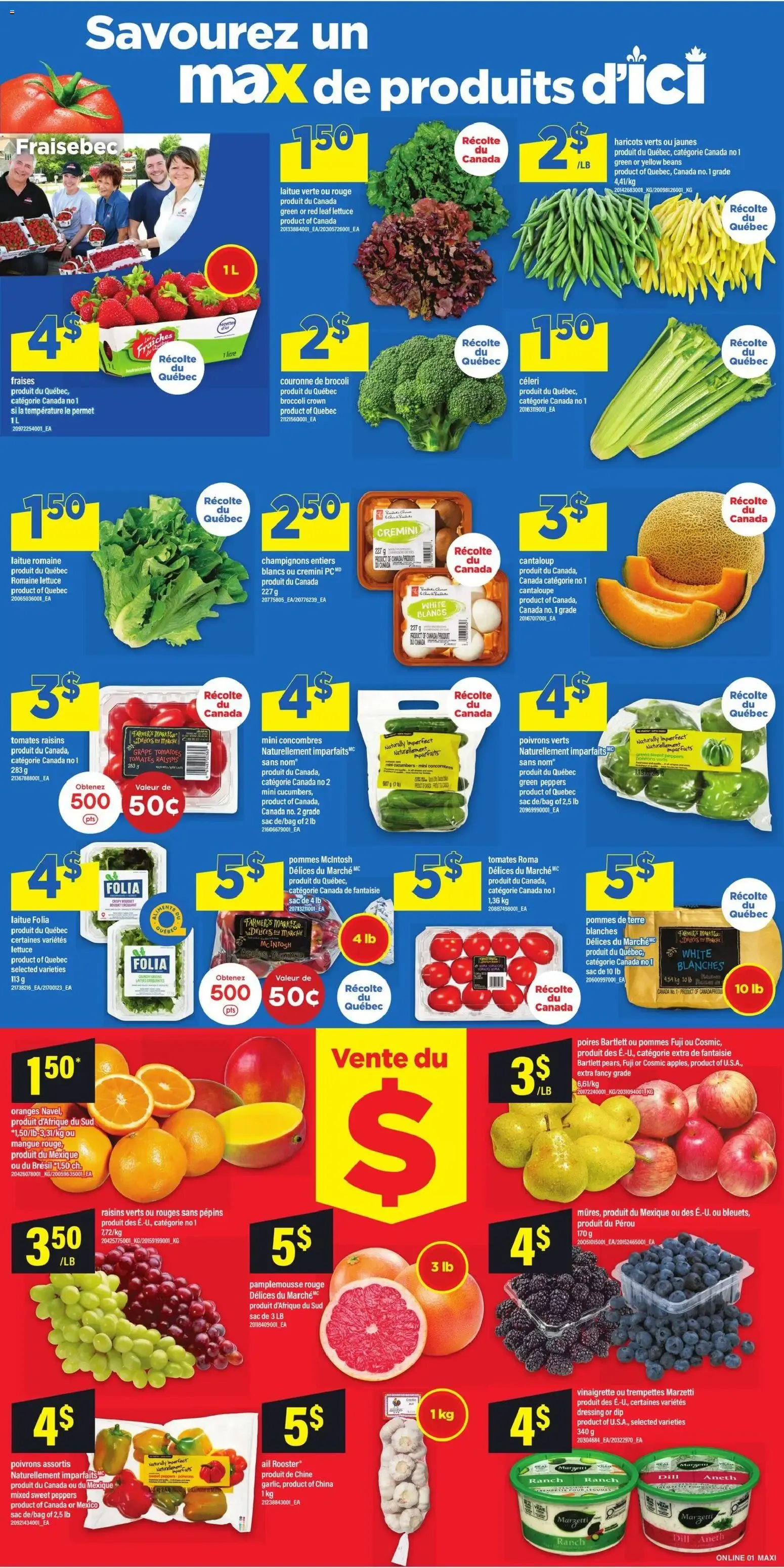 Maxi weekly flyer / circulaire from Sep 3, 2026 > weekly specials & deals from September 3 to September 9 2026 - flyer page 3