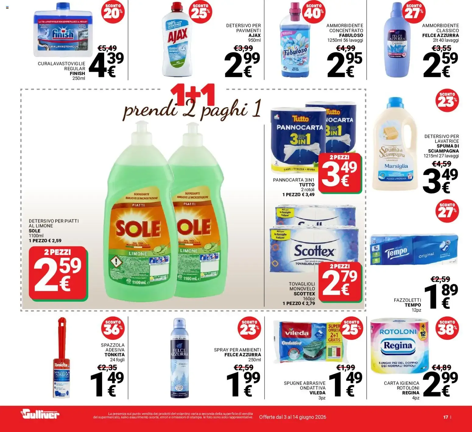 Nuovo Gulliver volantino dal 03/06/2026 > offerte anteprima 🛍️ da 3 giugno a 14 giugno di 2026 - Pagina del volantino 17